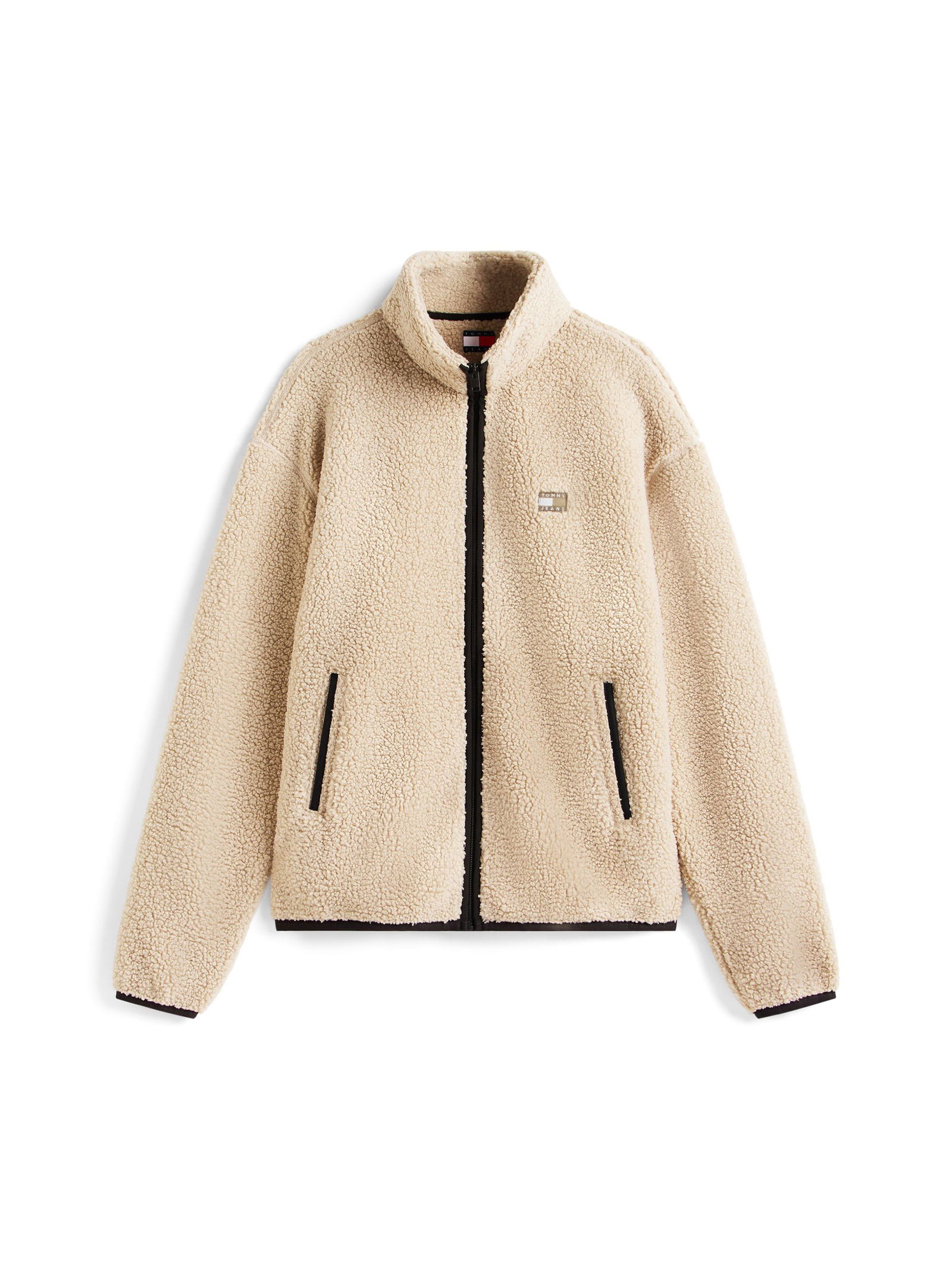 Tommy Jeans |  TJM RLX BADGE ZIP-THRU TEDDY EXT | S