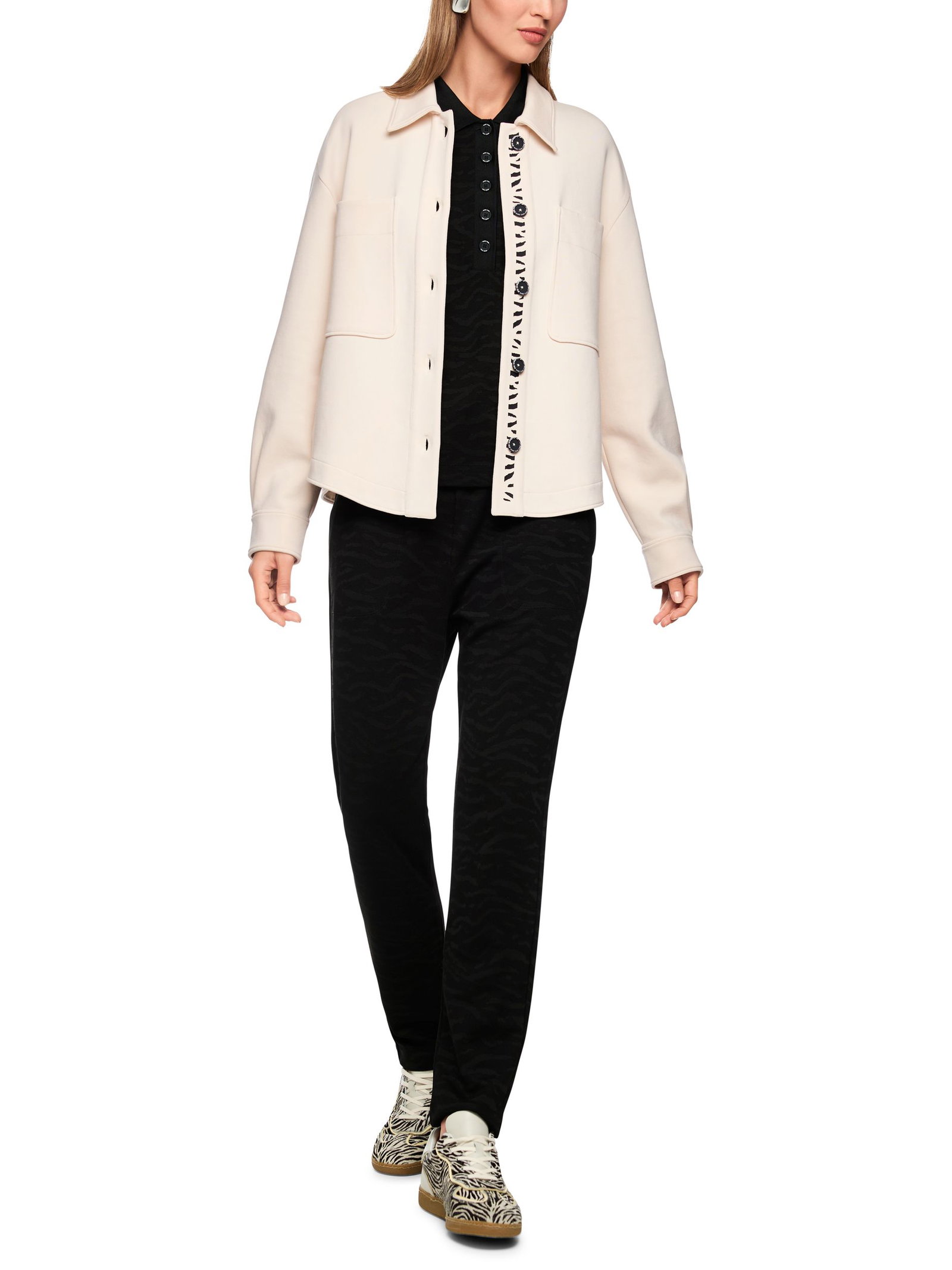 Marc Cain Sports |  Marc Cain Sports Sweatblazer  | 38 | 1326_153