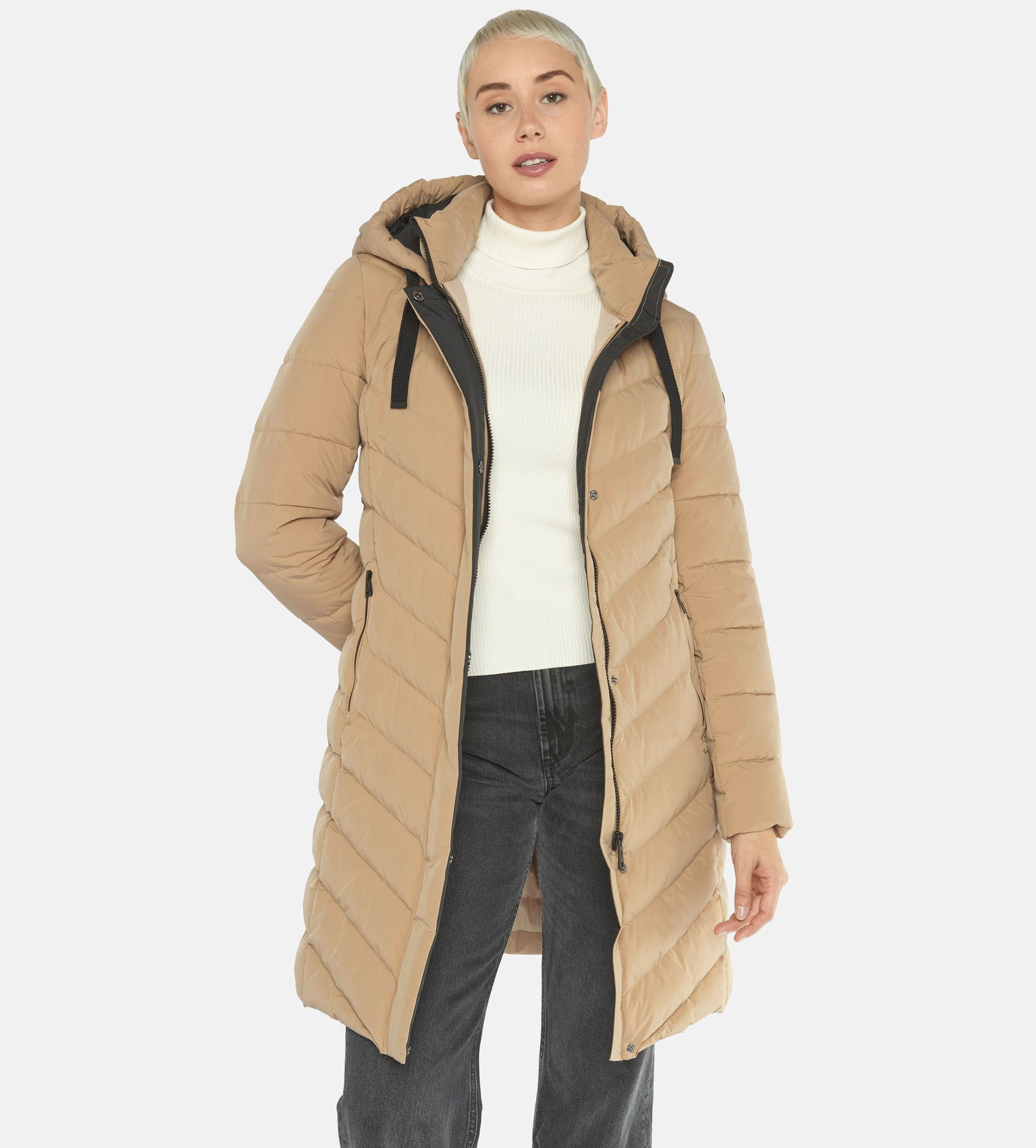 Fuchs & Schmitt |  Fuchs & Schmitt Steppmantel  | 36 | camel