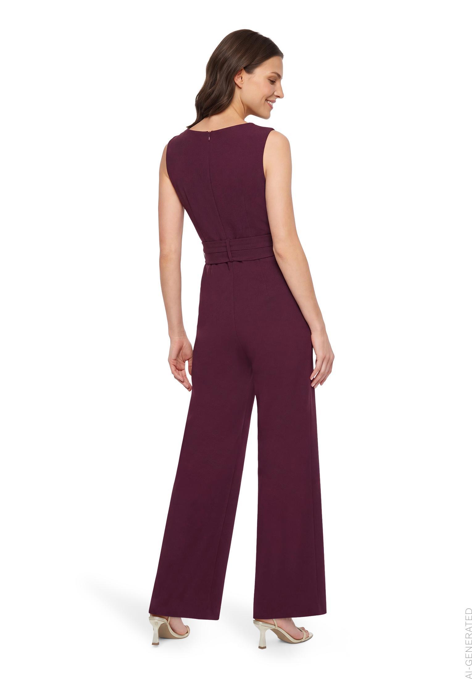 Overall Lang ohne Arm, Strong Aubergine #4