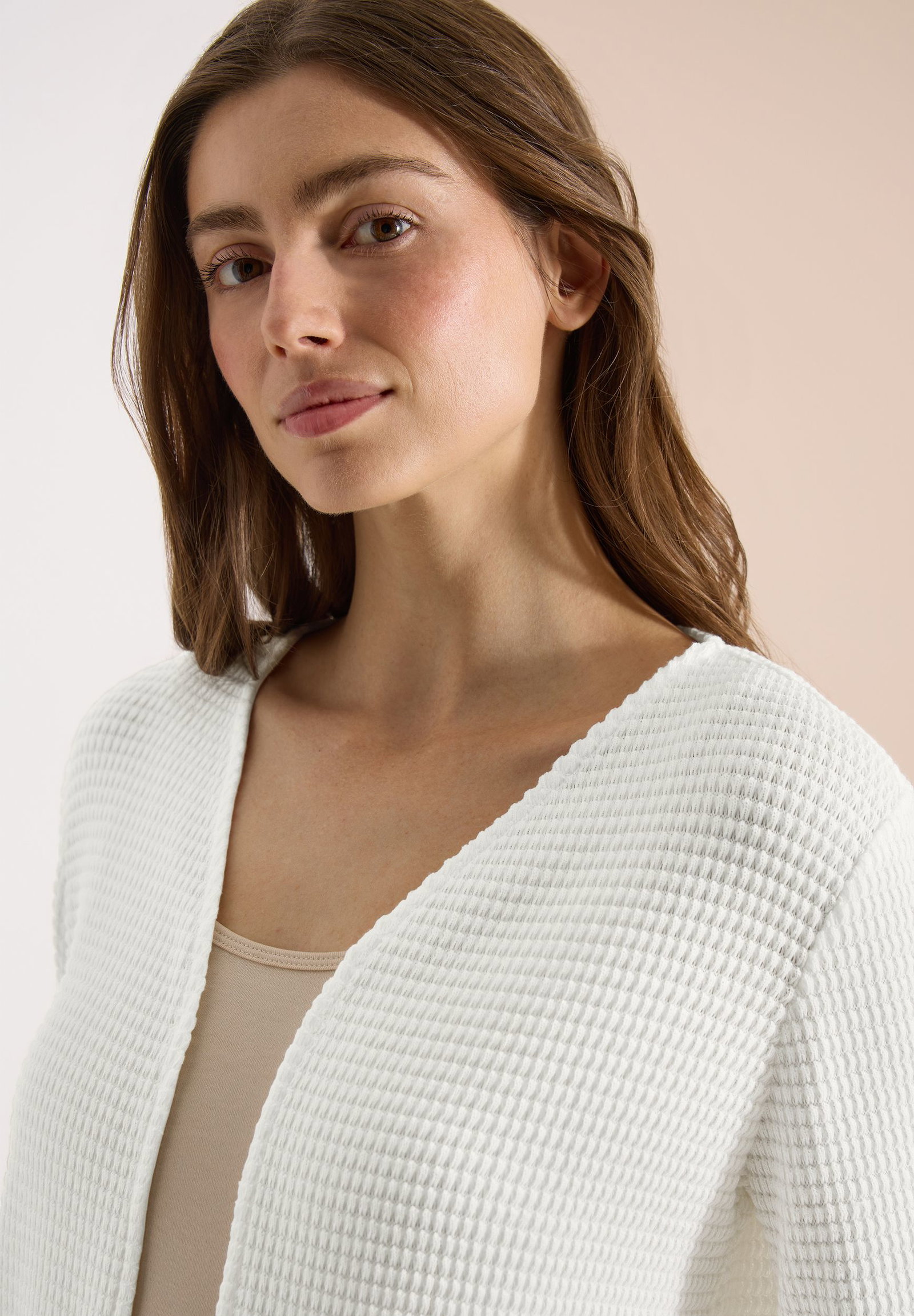 CECIL |  CECIL Strickjacke | Cardigan  | S | vanilla white