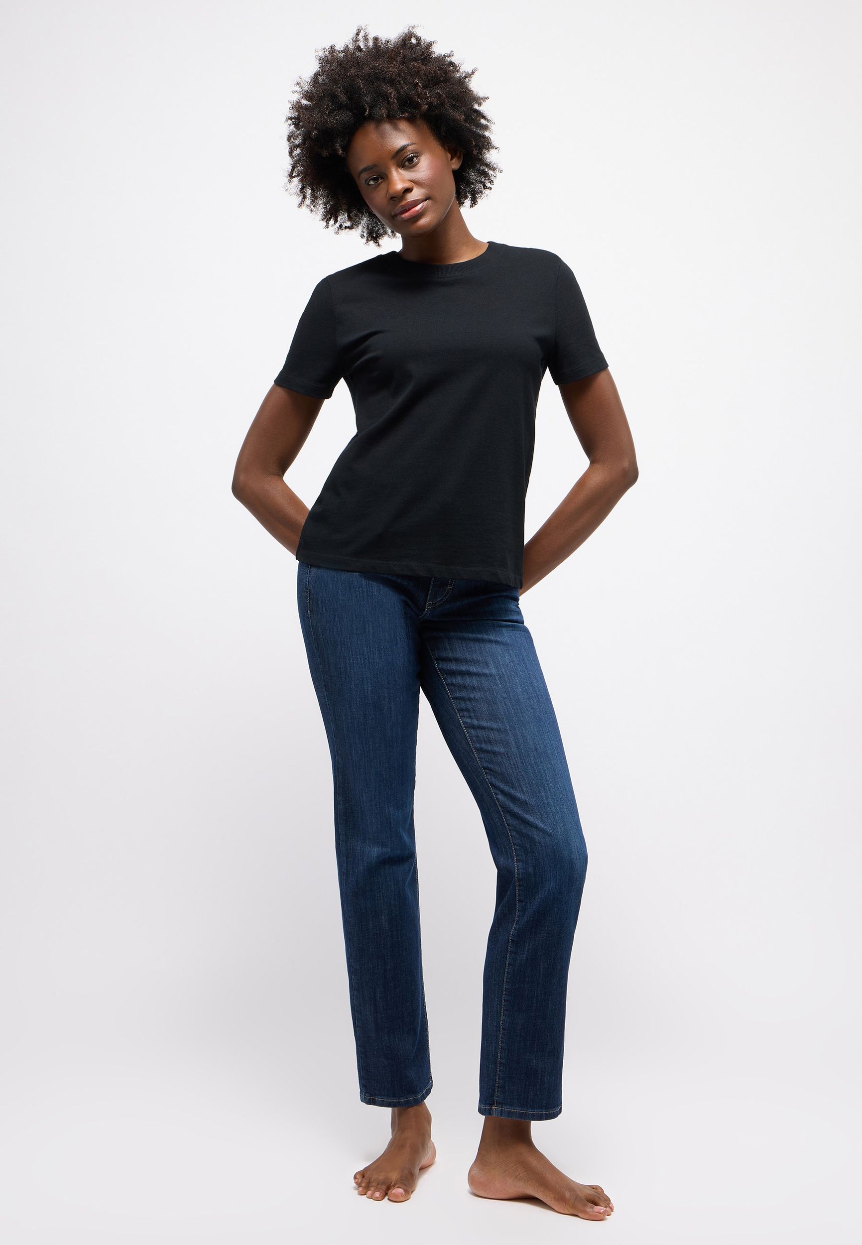 Angels |  Angels Straight Leg Jeans  | 40 | dark indigo used