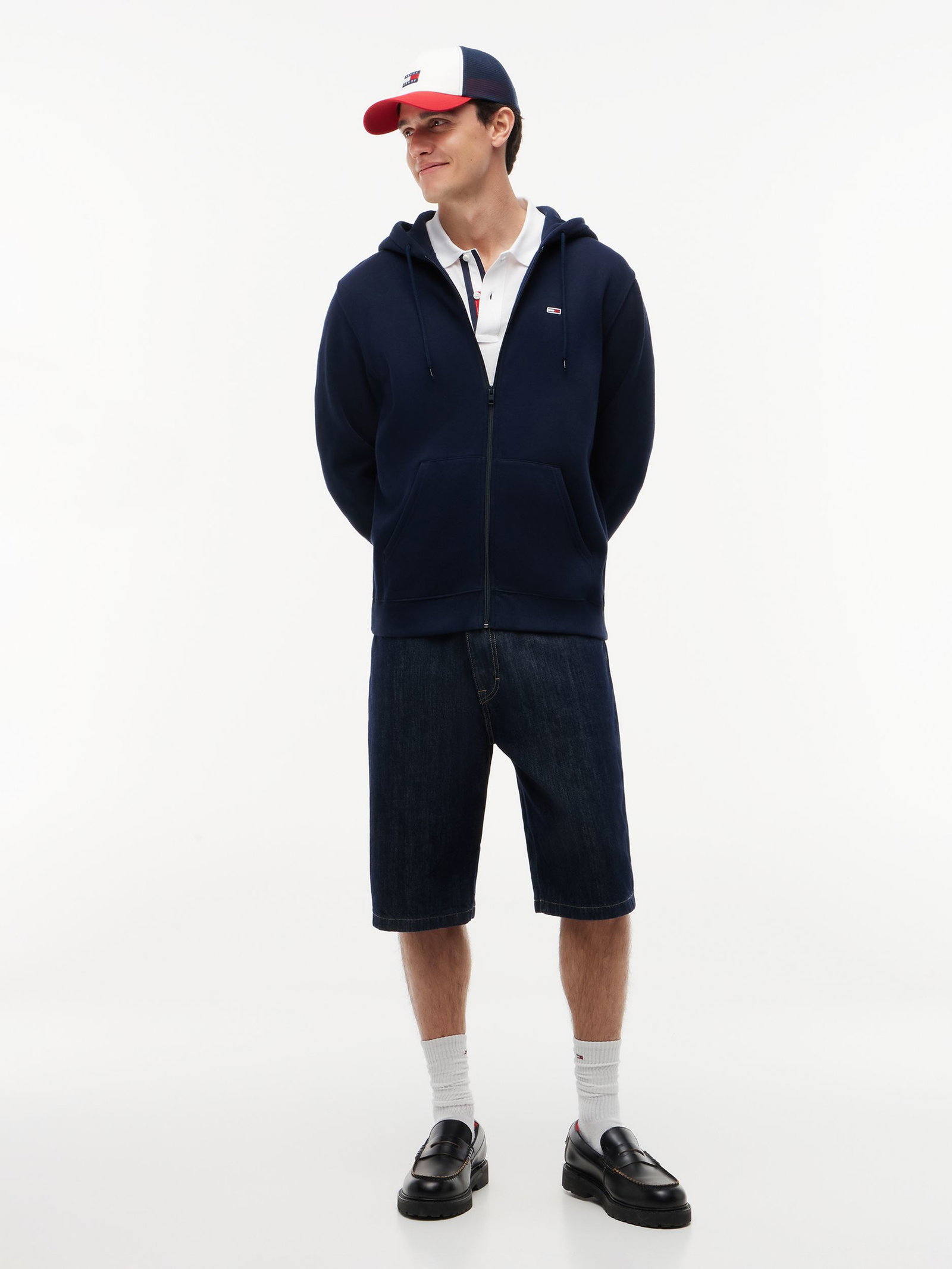 Tommy Jeans |  Tommy Jeans Sweatjacke  | L | dark night navy