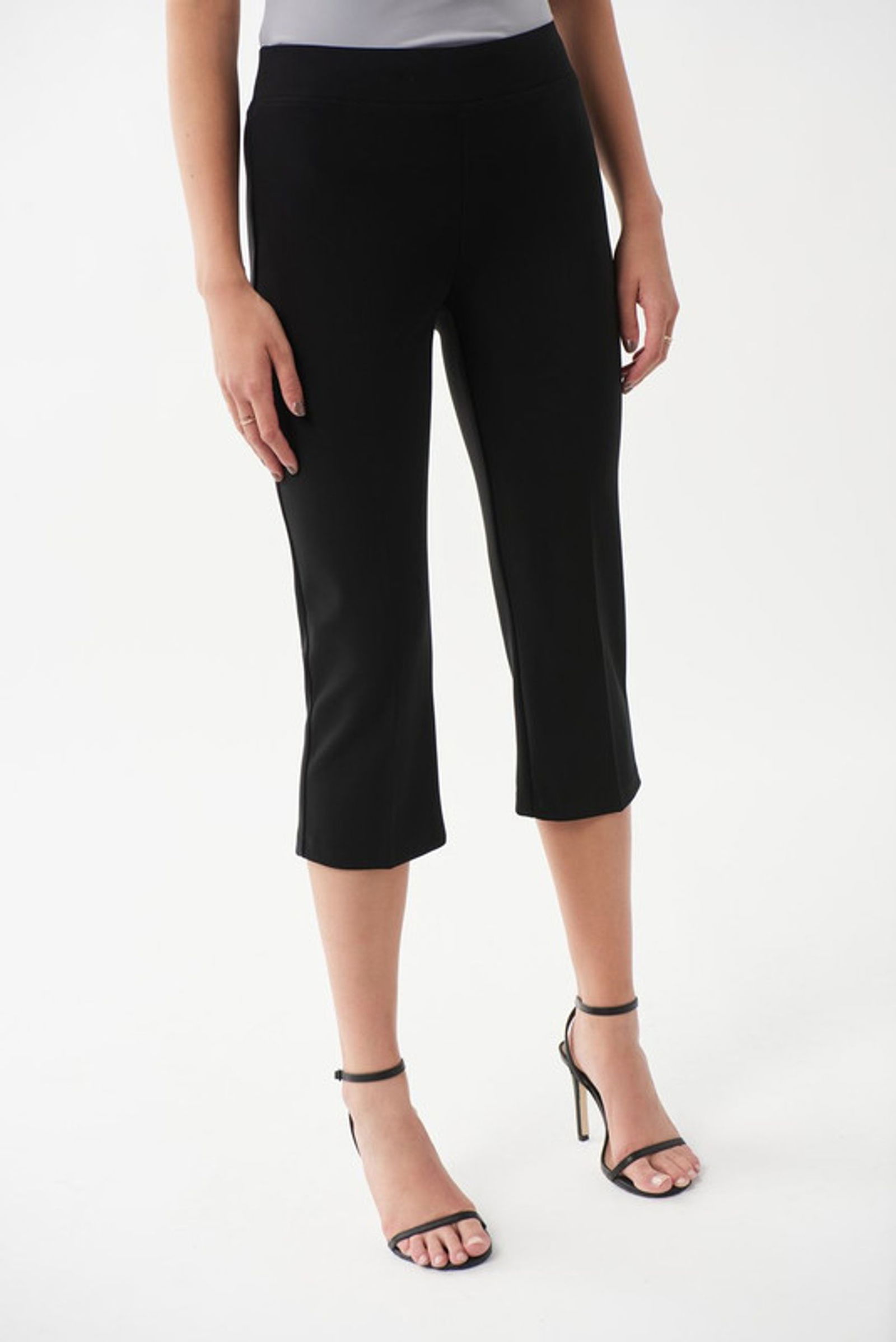 5c5bd0765e15f6b9d709d6f2ec55ce6d Joseph Ribkoff | Joseph Ribkoff Verkürzte Hose Jersey-Stretch-Qualität | 42 | schwarz