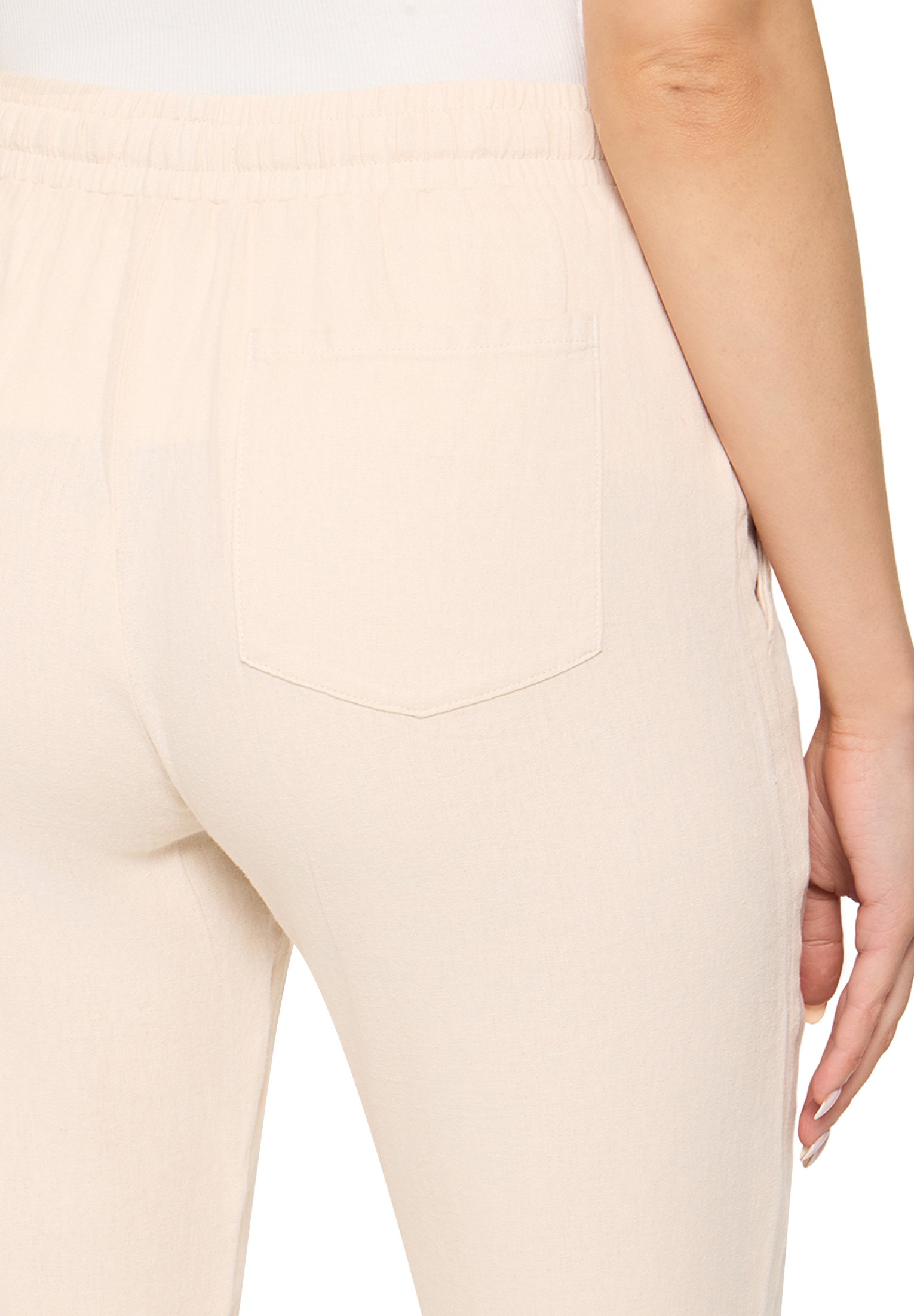 Hose Casual 1/1 LAEnge, Oat Milk #7