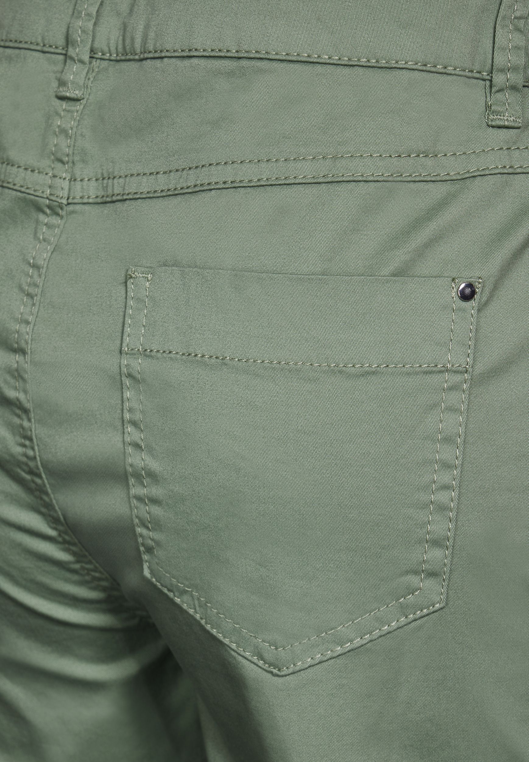 Street One |  Street One Jeansshorts  | 42 | dry salvia green