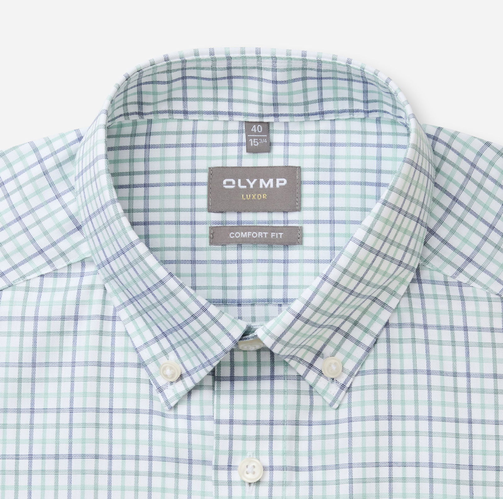 Olymp |  Olymp Hemd Modern Fit  | 43 | grün