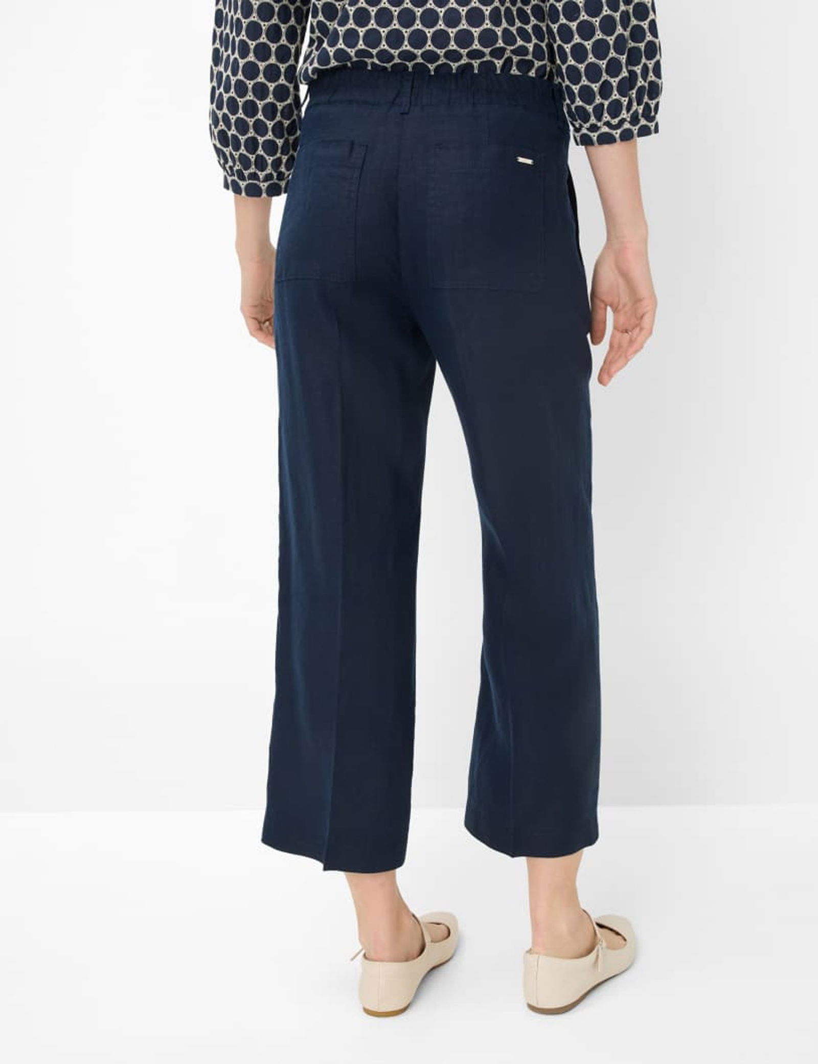 Brax |  Brax Leinenhose  | 44 | clean raw blue