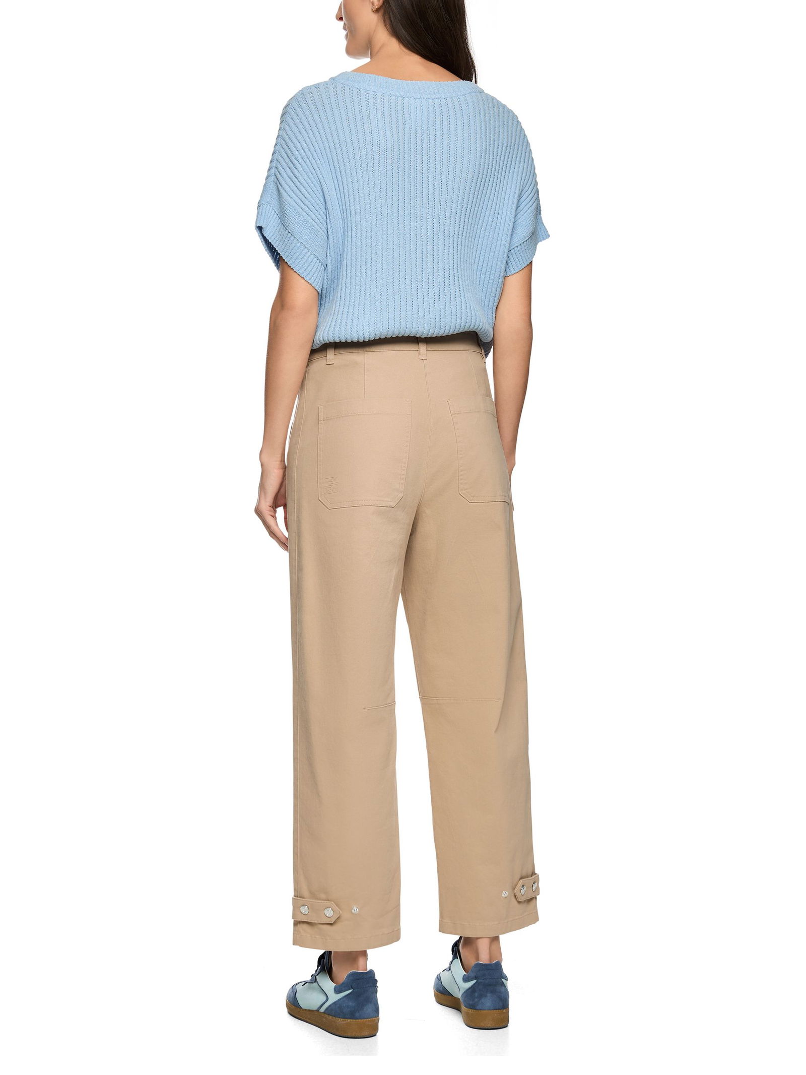 Marc Cain Sports |  Marc Cain Sports Schmale Hose  | 42 | light stone