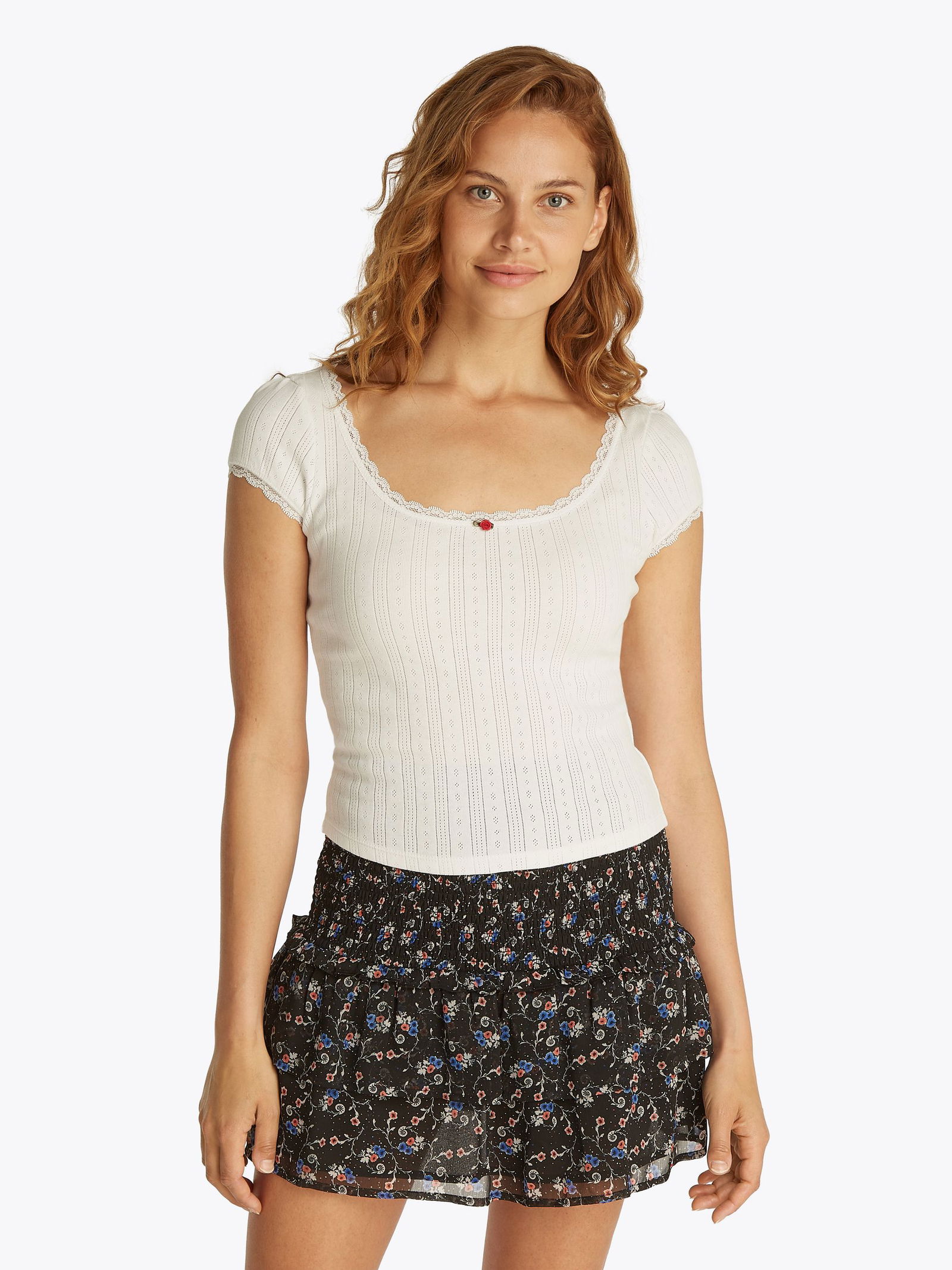 Tommy Jeans |  Tommy Jeans Shirt  | L | ecru