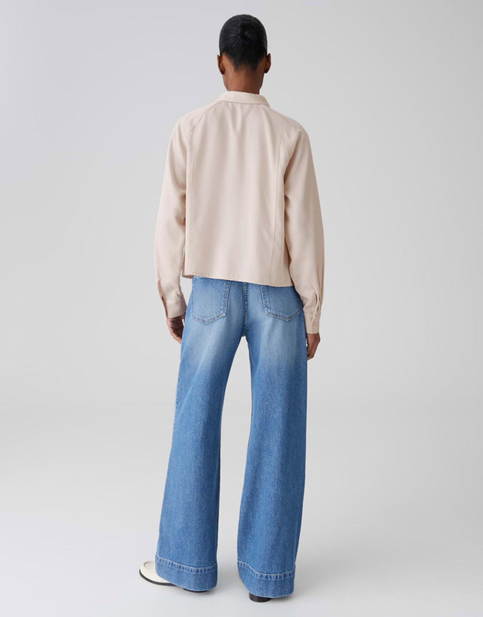 Opus |  Opus Druckbluse  | 44 | natural glaze