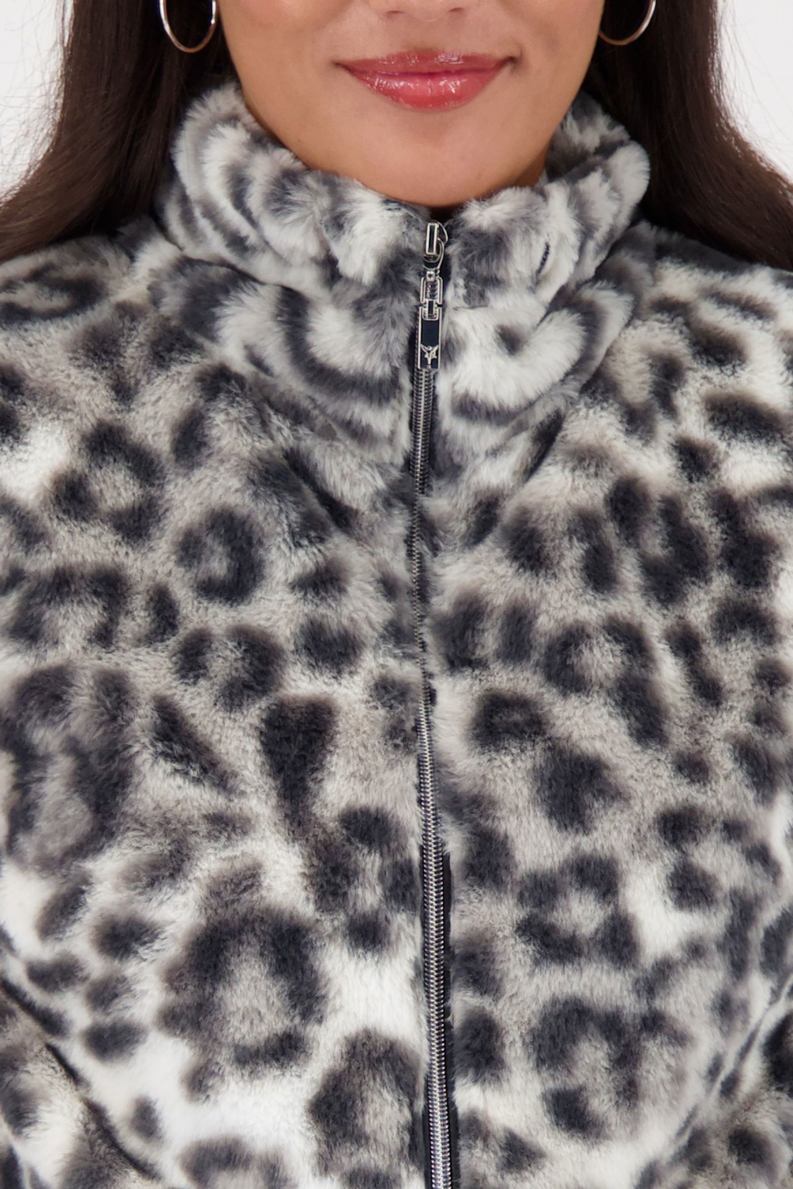 Monari |  Monari Weste  | 38 | schwarz gemustert