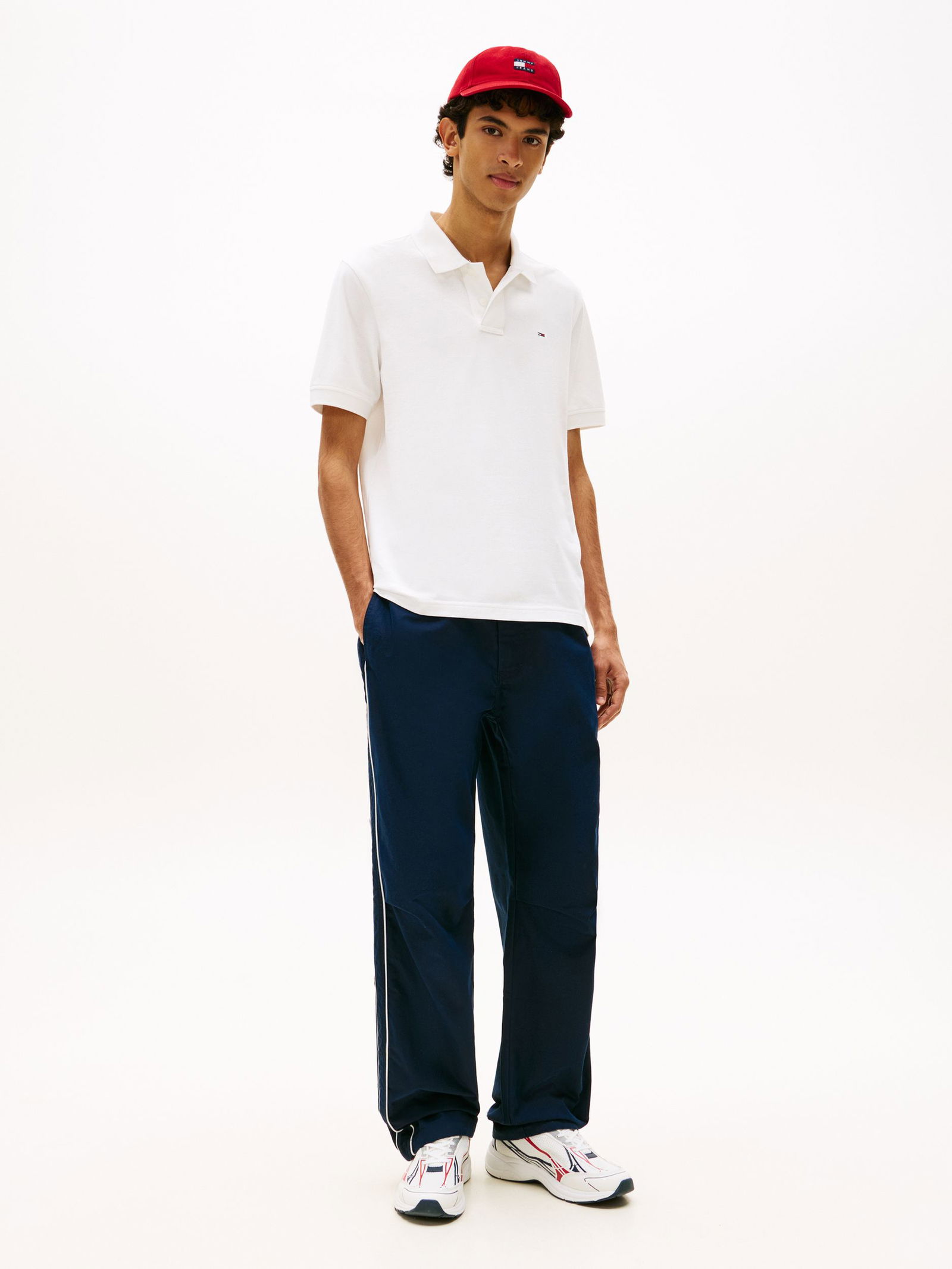 Tommy Jeans |  Tommy Jeans Poloshirt  | XL | ecru