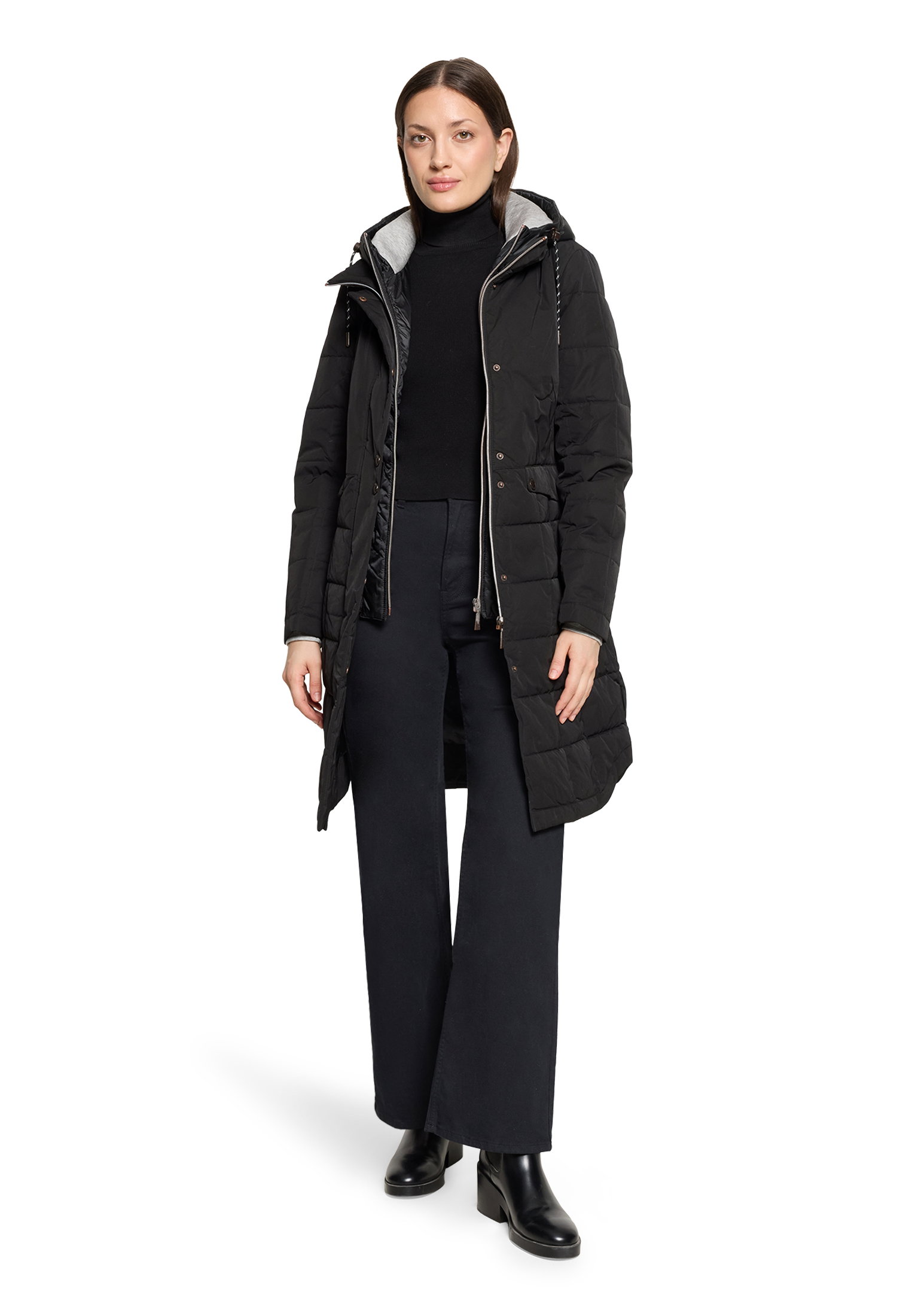 Mantel Watte, Jet Black #5