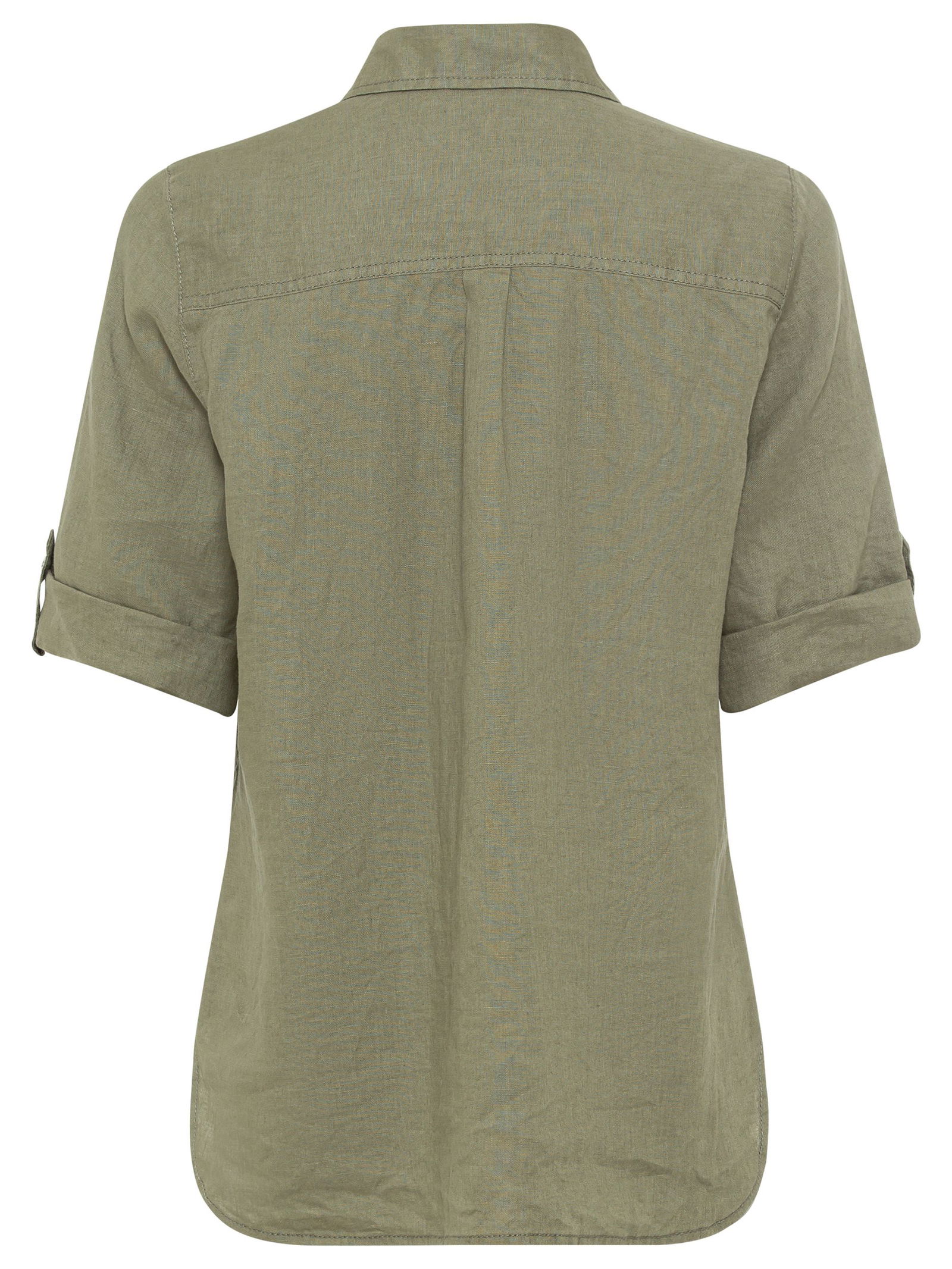 Olsen Bluse aus Leinen 