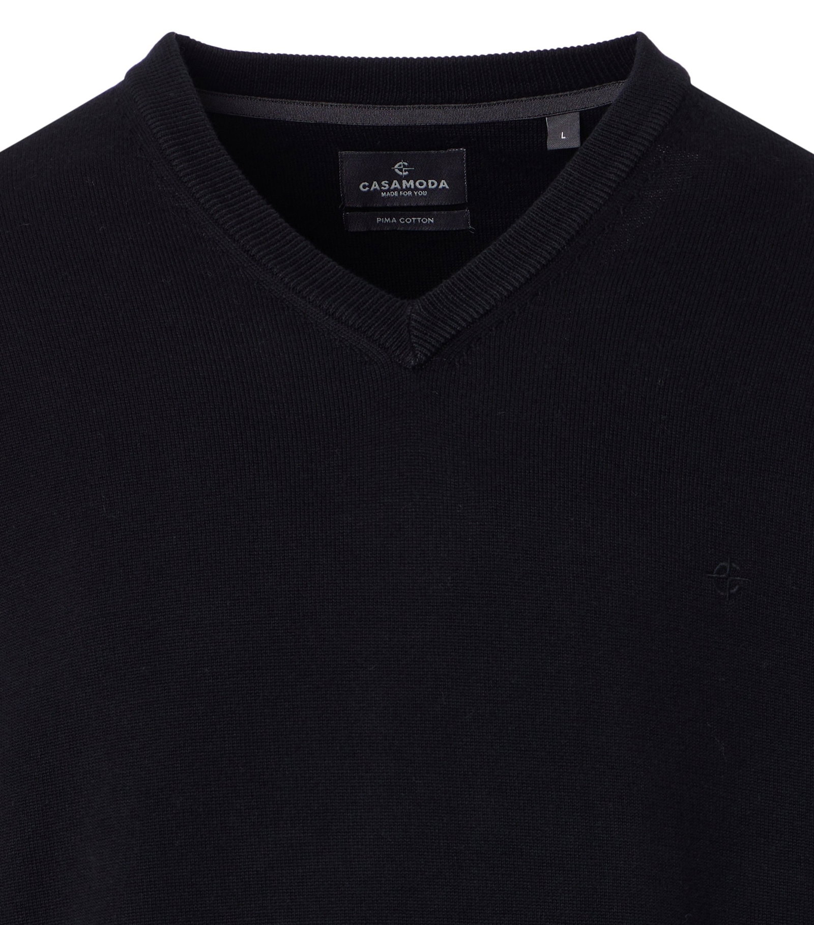 Pullover mit V-Ausschnitt uni 004430 #4