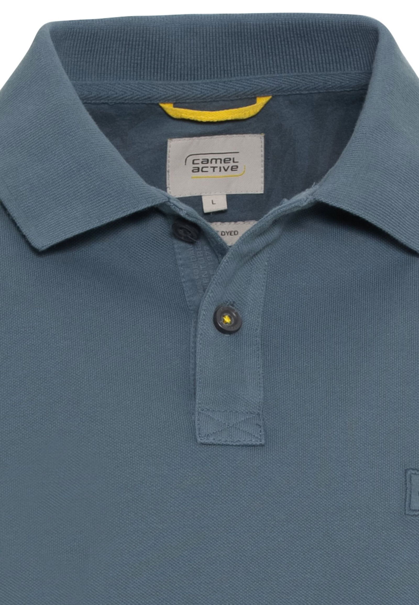 Camel Active |  Camel Active Poloshirt  | M | stone blue