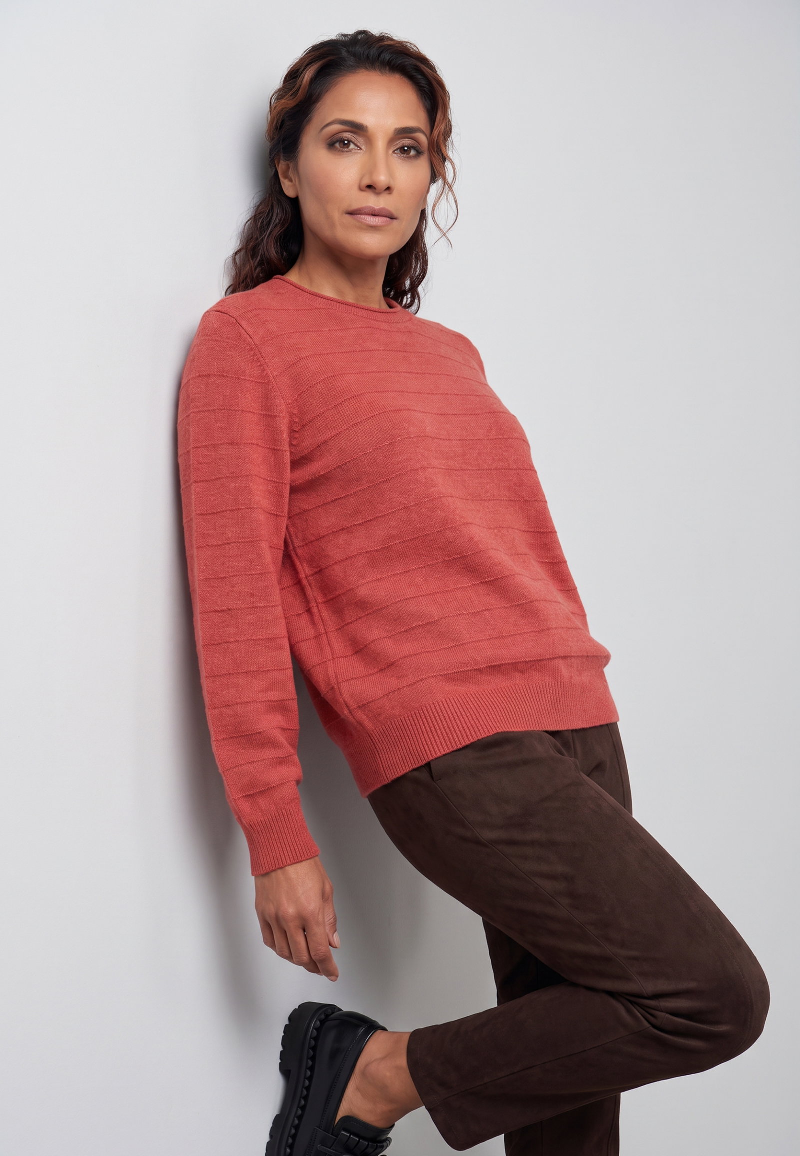 Pullover Long Sleeves, Sienna Red #4