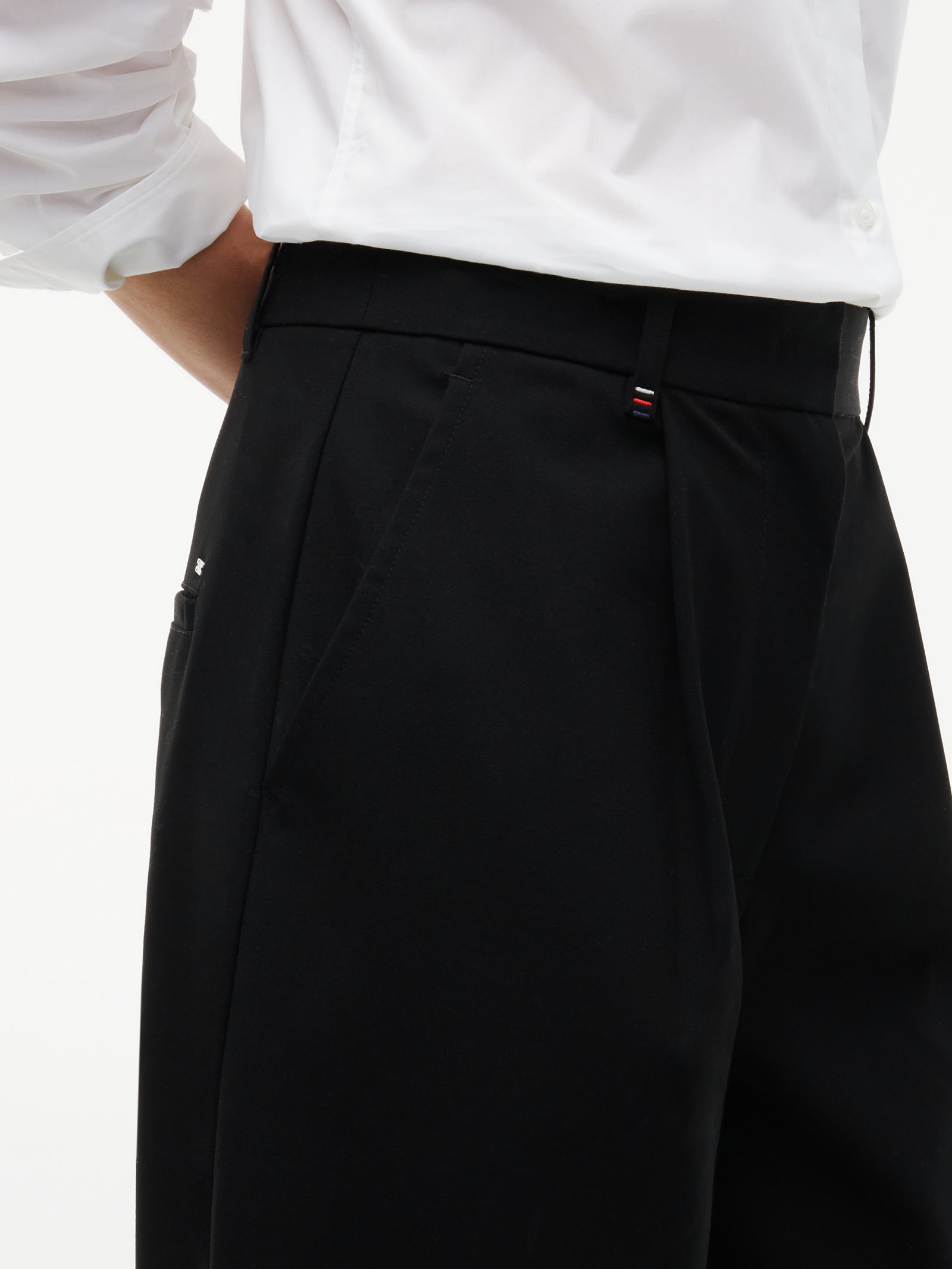 BI-STRETCH BARREL WITH TAB, BLACK #5
