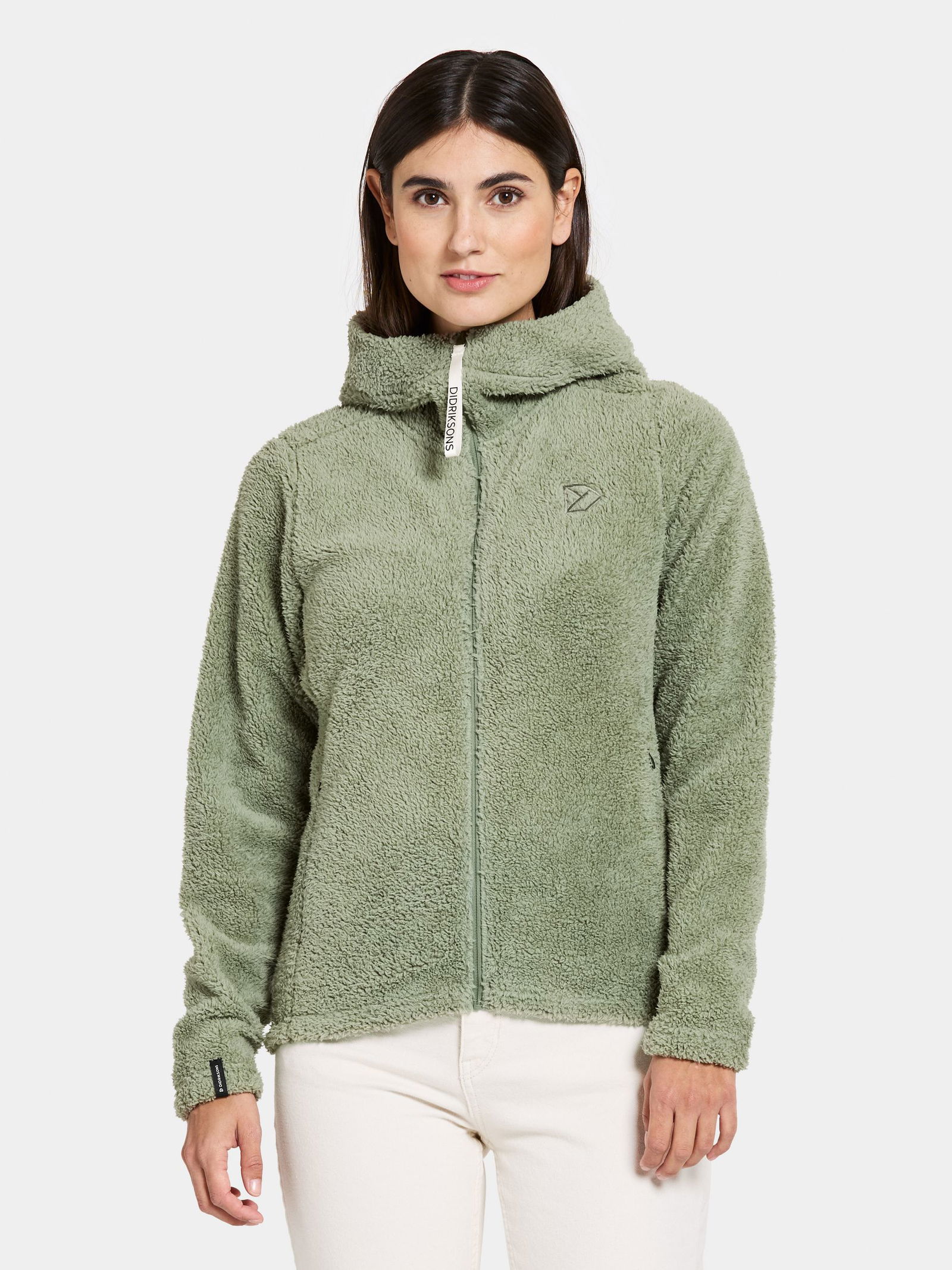 Didriksons | Didriksons Fleecejacke Full Zip "Anniken" | 44 | light moss