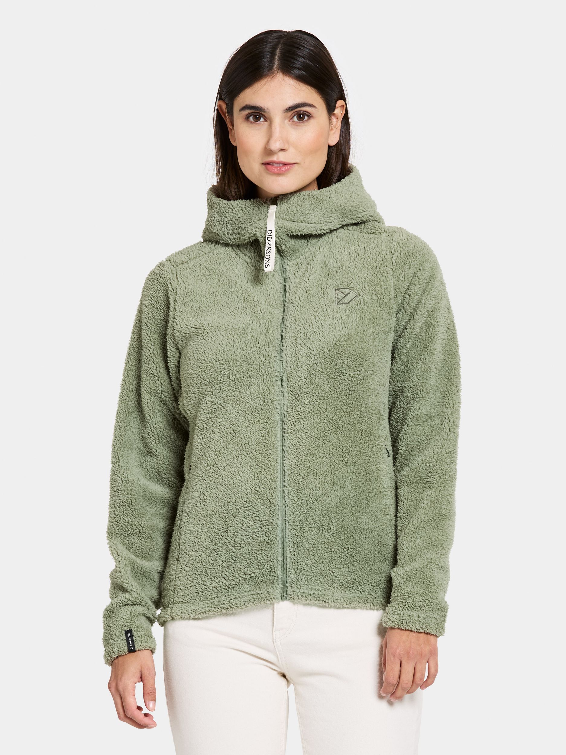 Didriksons |  Didriksons Fleecejacke Full Zip "Anniken" | 44 | light moss
