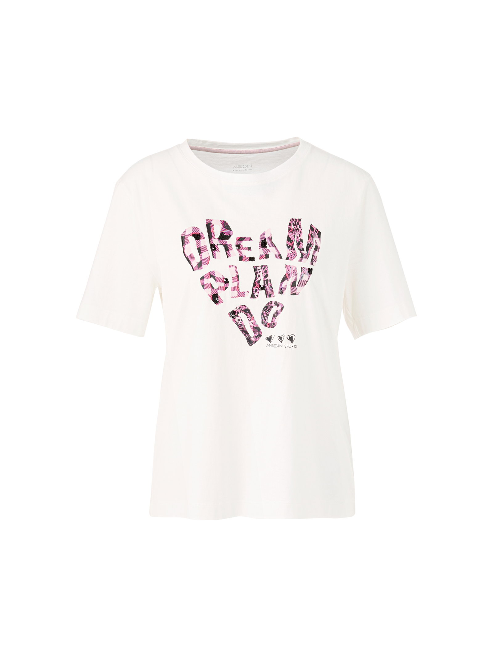 Marc Cain Baumwollshirt mit Aufdruck #1