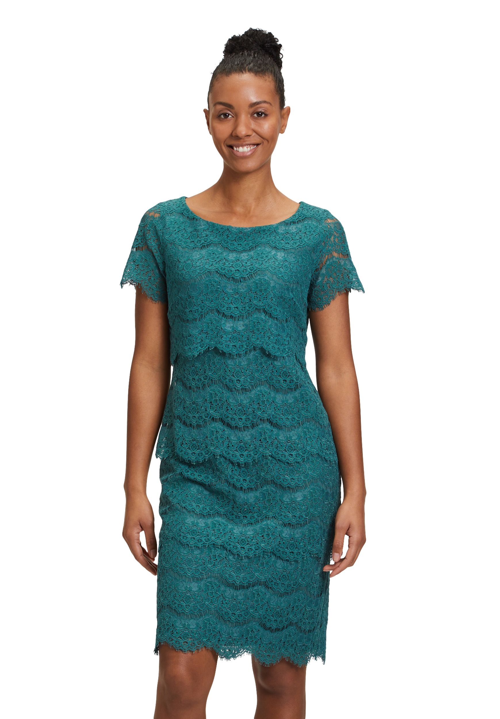 Vera Mont |  Vera Mont Kurzes Kleid  | 38 | dark emerald