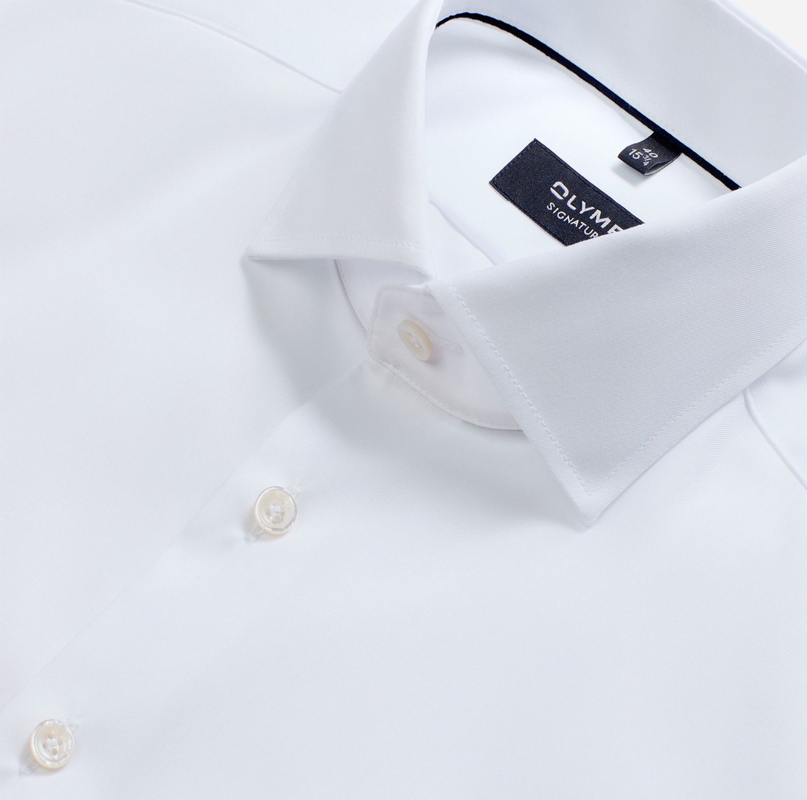 OLYMP Signature | OLYMP Signature Hemd Modern Fit | 43 | weiß