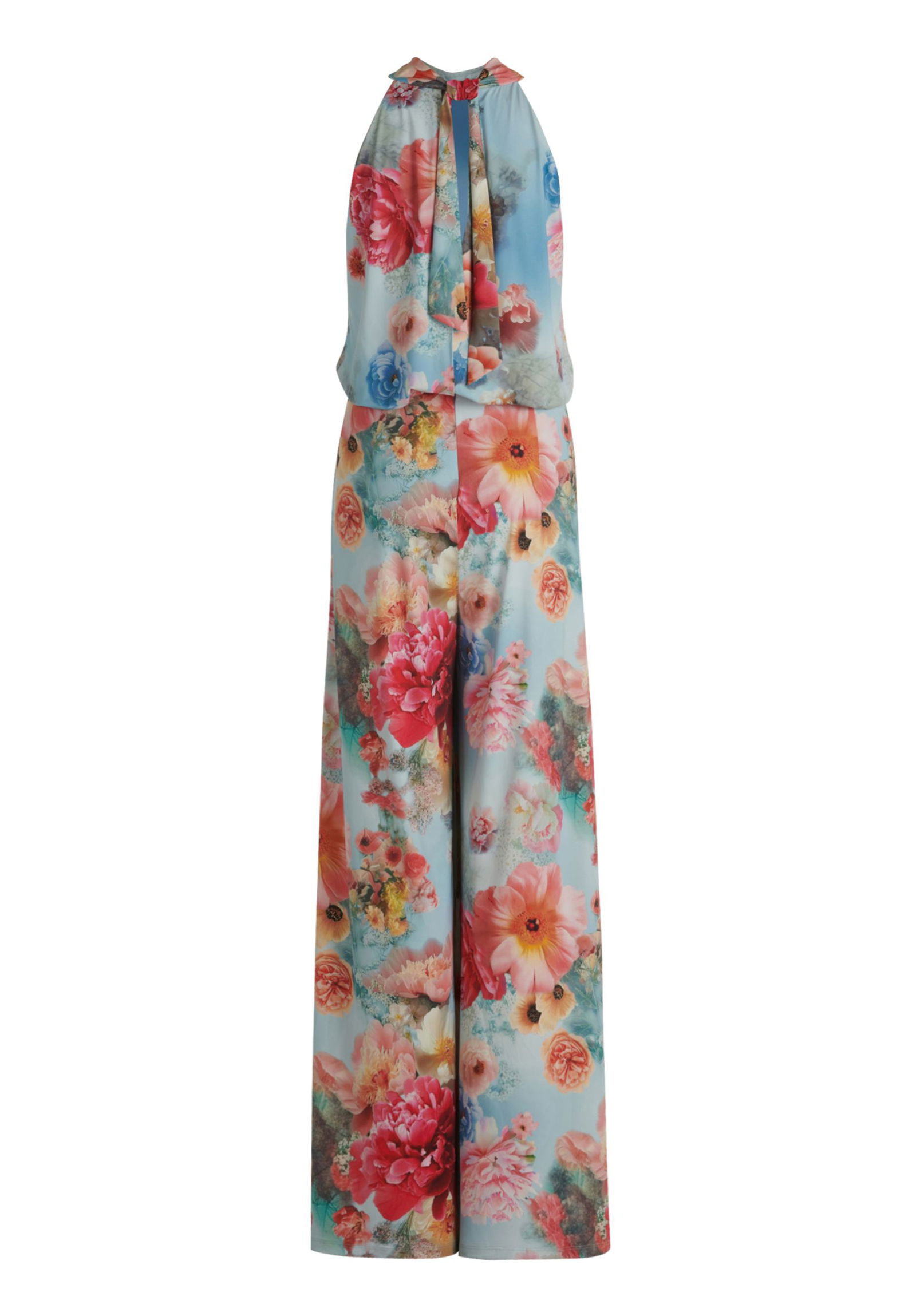 |  Overall Lang ohne Arm, Blue/Rosé | 42