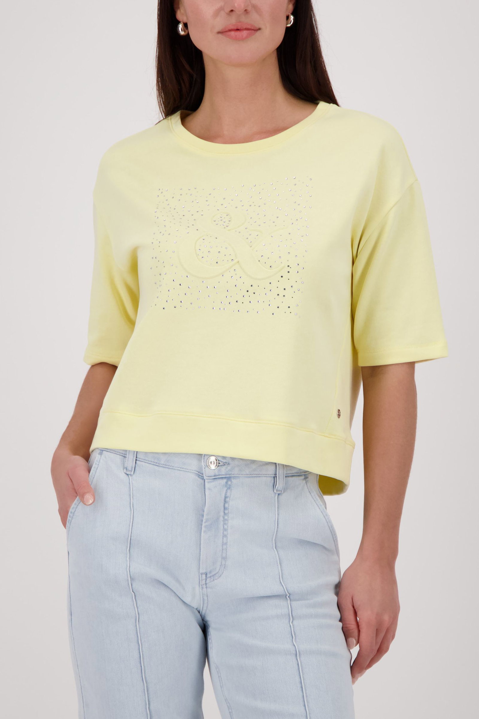 |  Sweatshirt, pastel yellow | 46 | pastel yellow