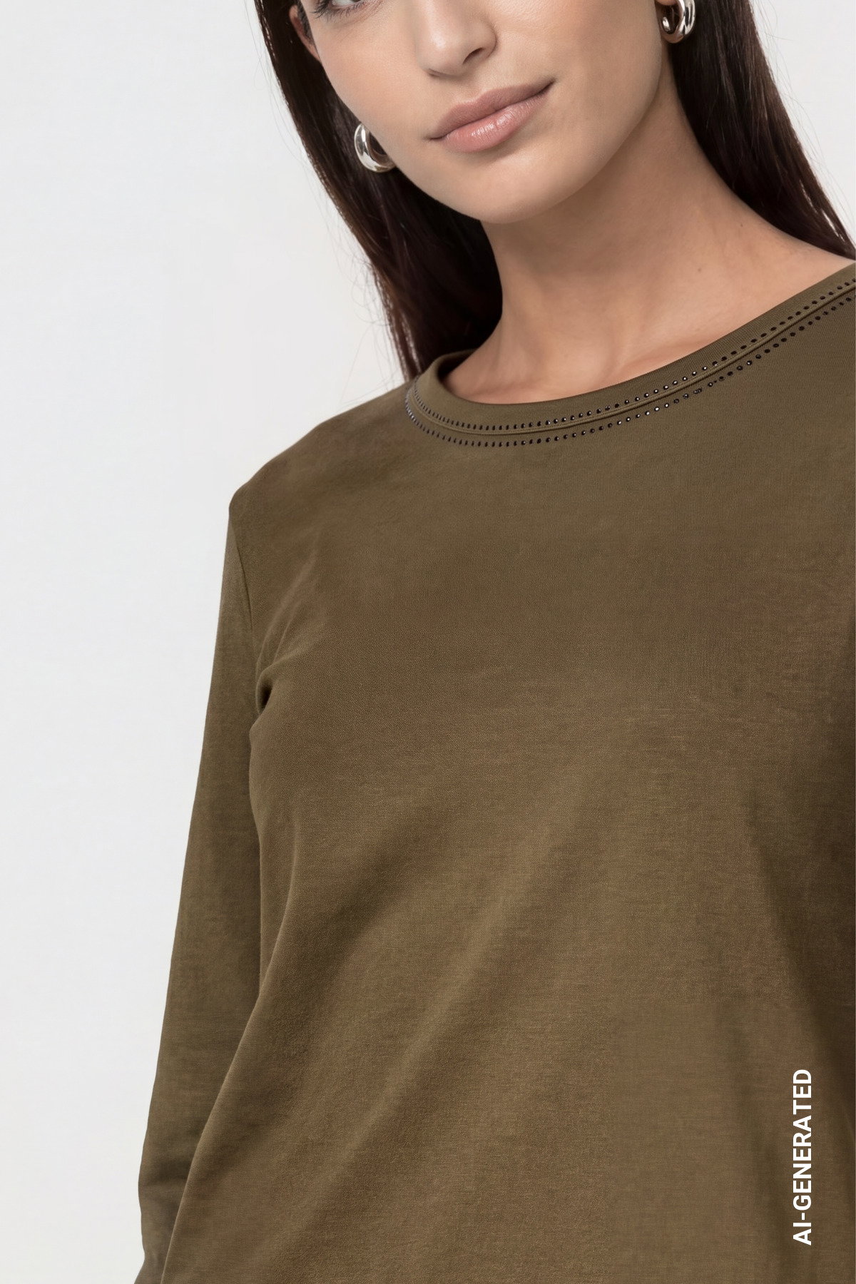 Pullover, olive #5