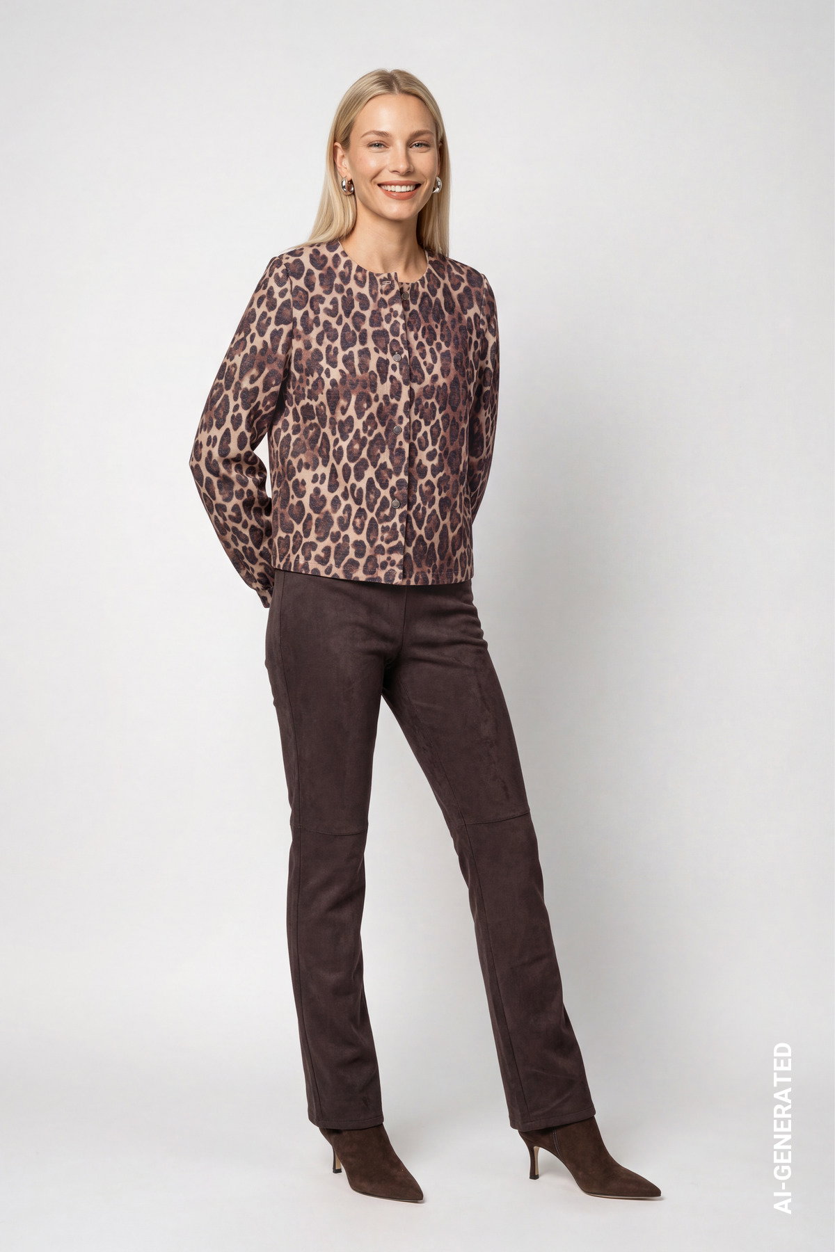 Jacke, hazel gemustert #6