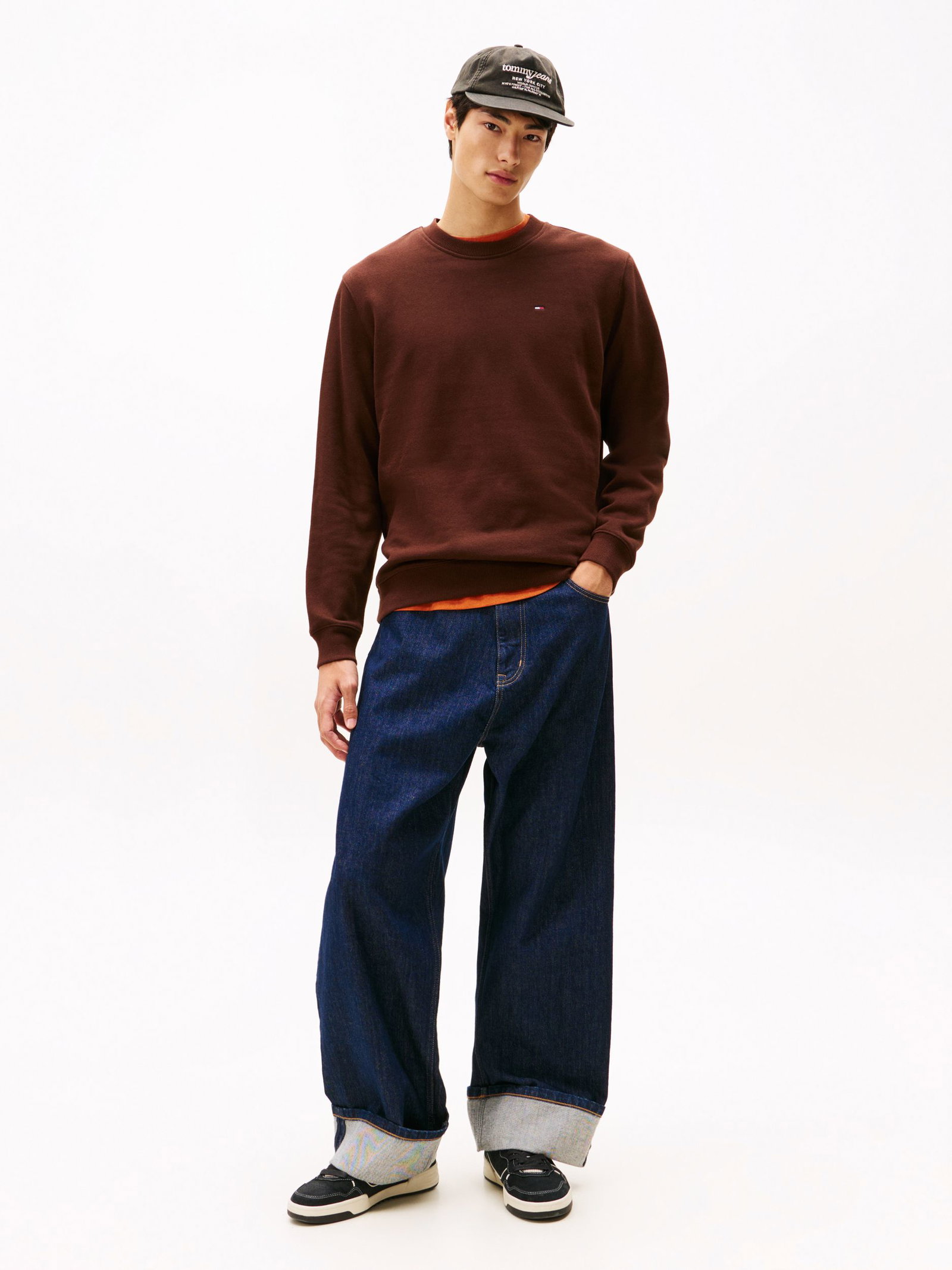 fa4972d30b6b1576ca671fc8442f765c Tommy Jeans | Tommy Jeans Sweatshirt | XL | rich brown