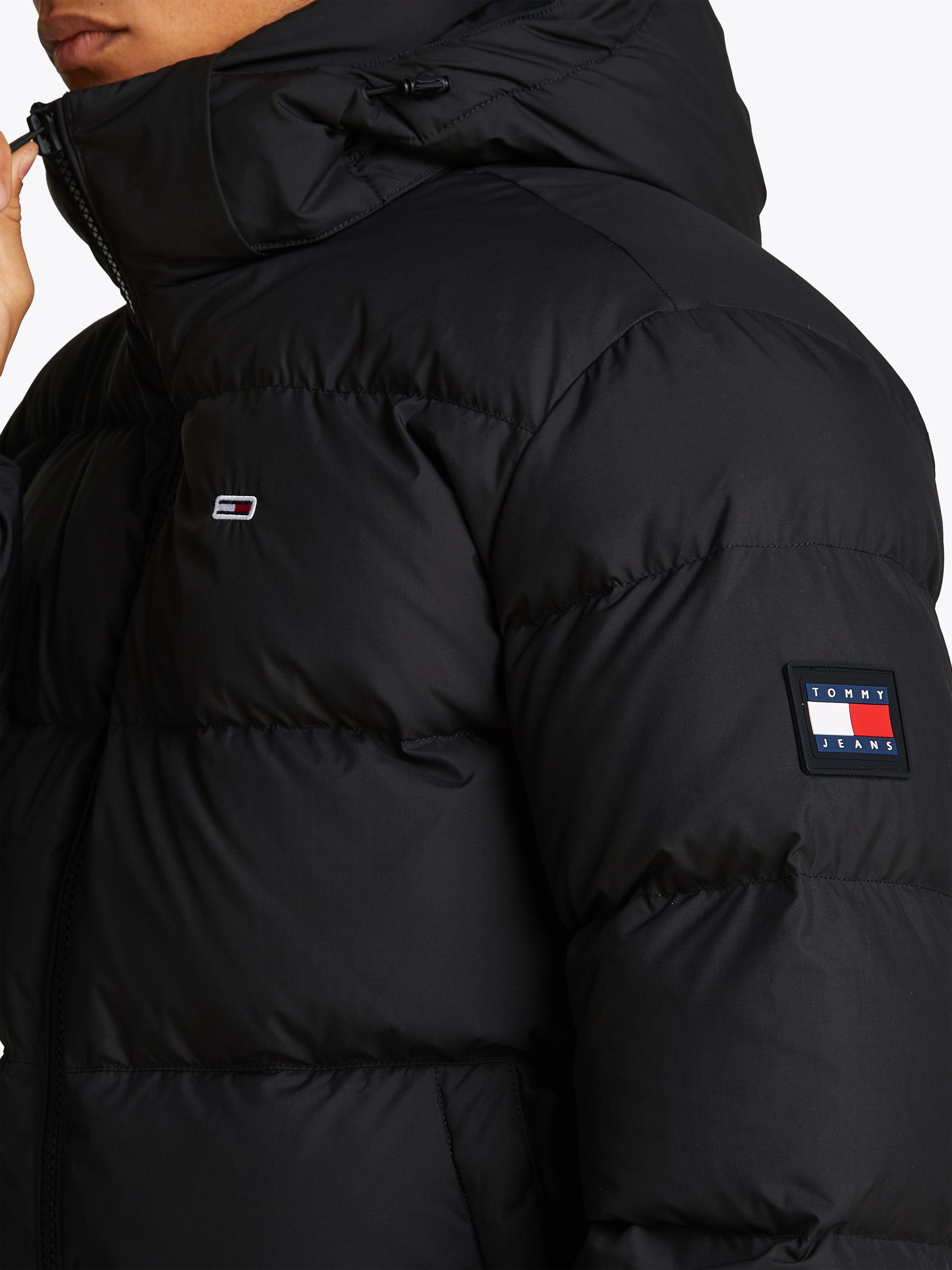 Tommy Jeans |  Tommy Jeans Wasserabweisende Daunenjacke | L | black