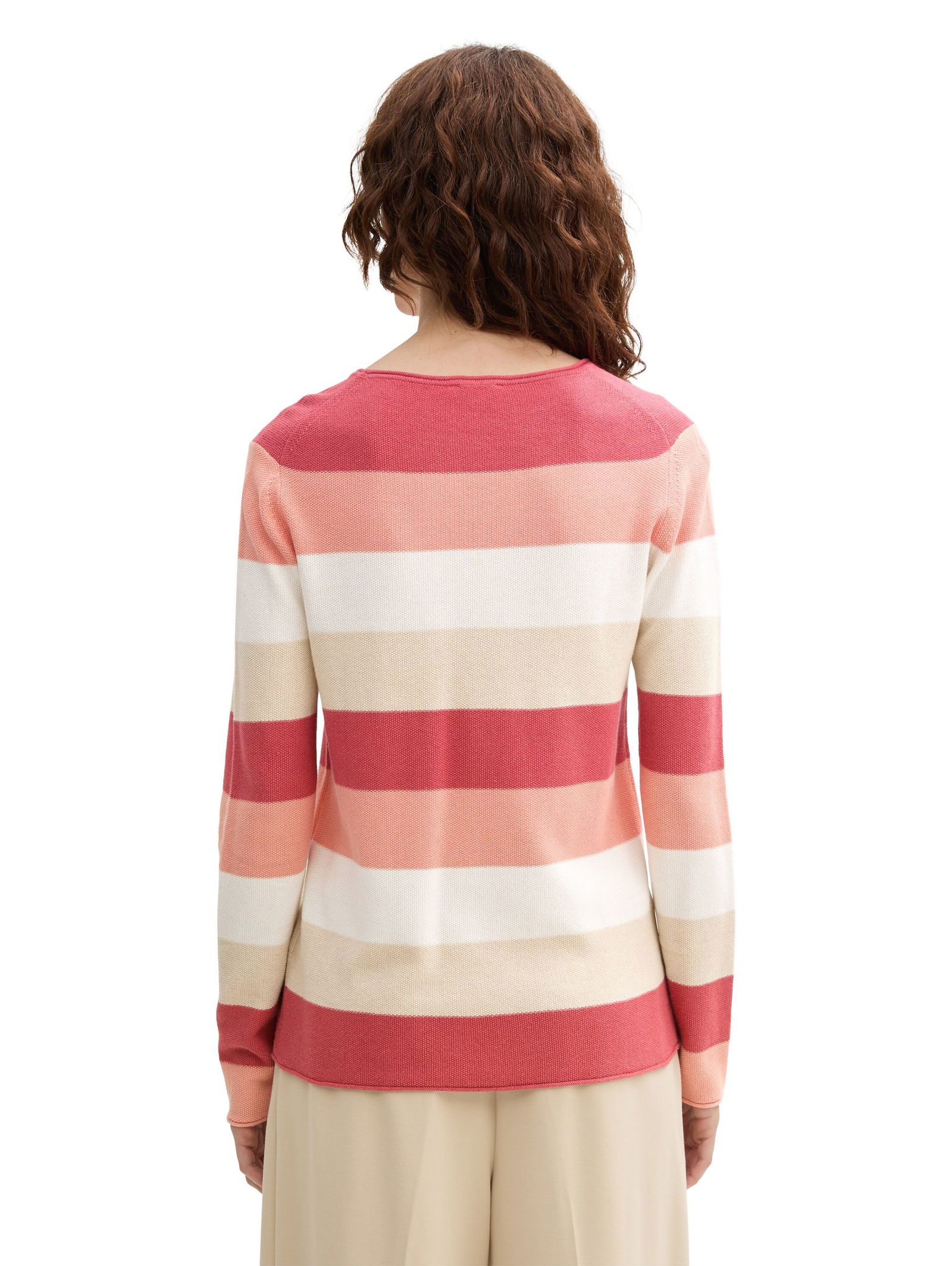 Tom Tailor | Tom Tailor Gestreifter Strickpullover | XXXL