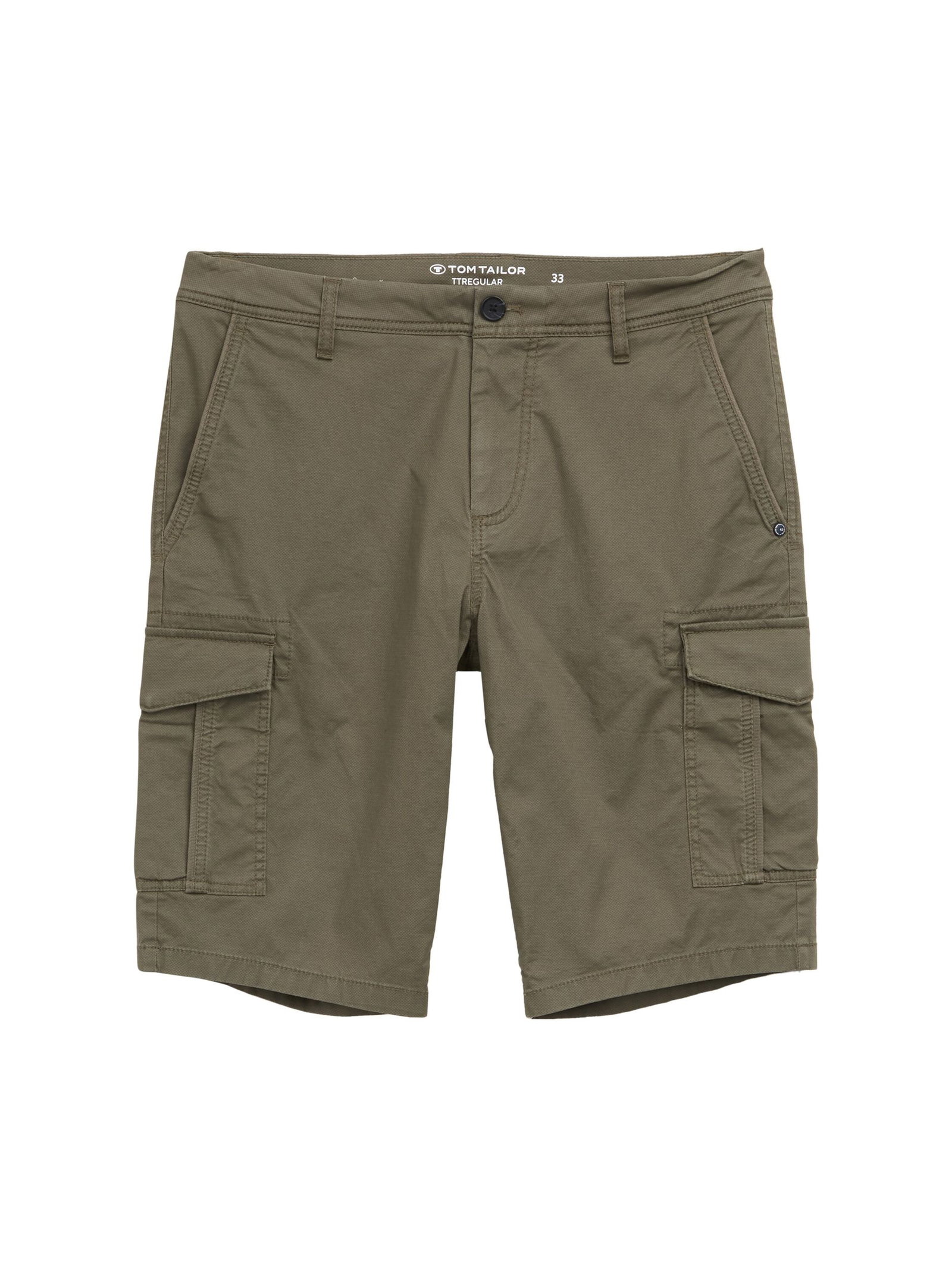 4732221d5458ae28d16dcb26acacbd53 Tom Tailor | Tom Tailor Shorts | 31 | olive triangle print