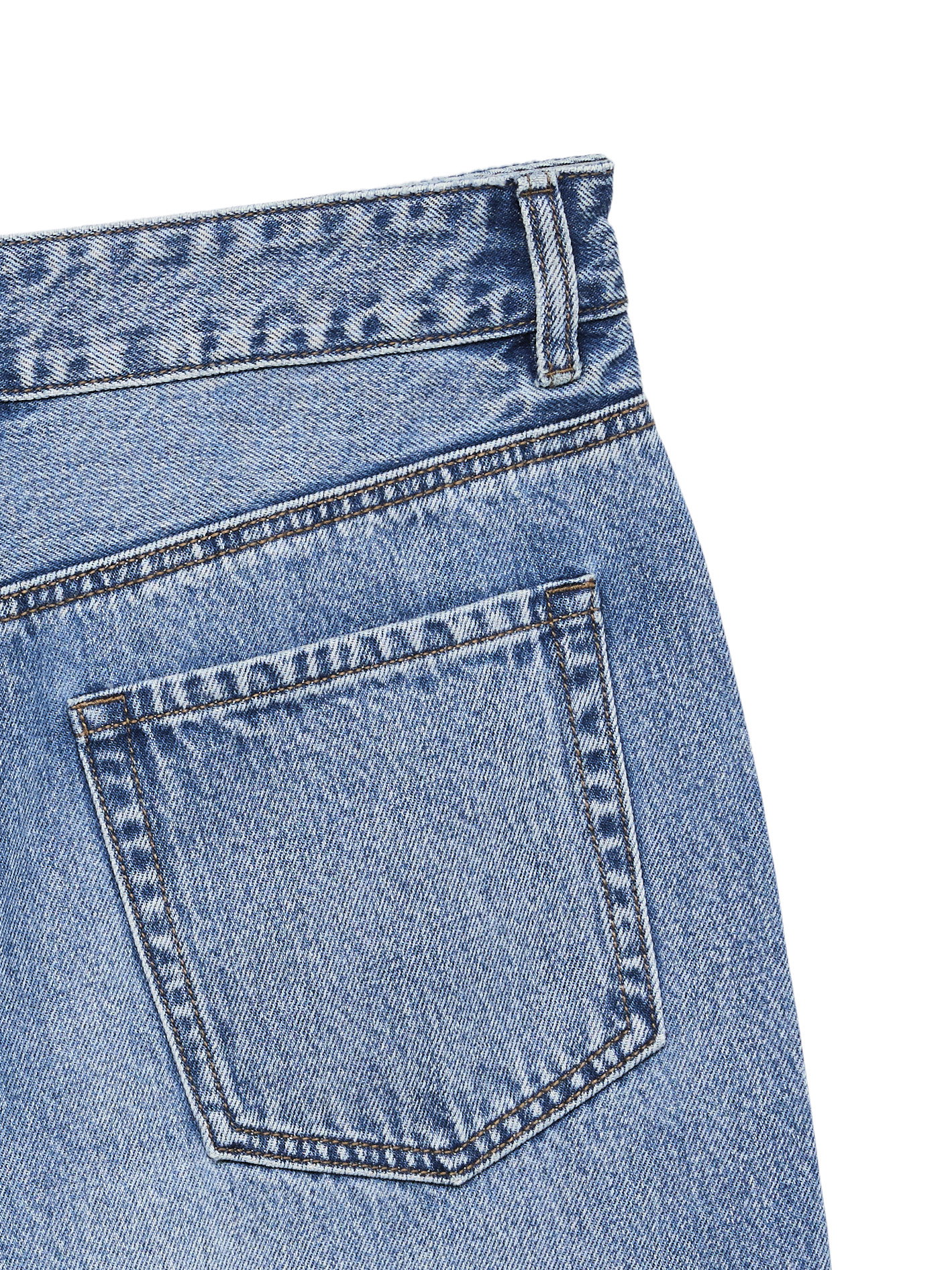 VMBILLIE HR BARREL ANK JEANS LI3154, Medium Blue Denim #2