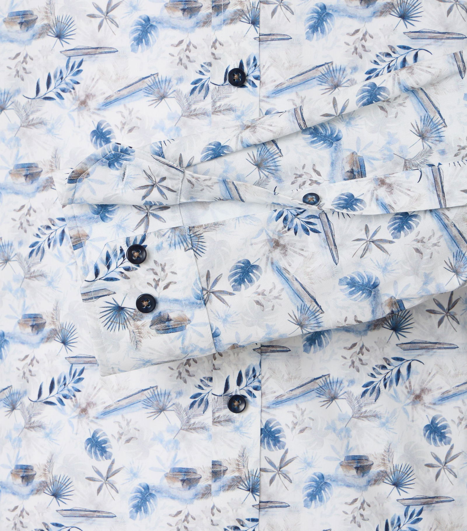 VENTI |  VENTI Hemd Modern Fit  | 44 | blau