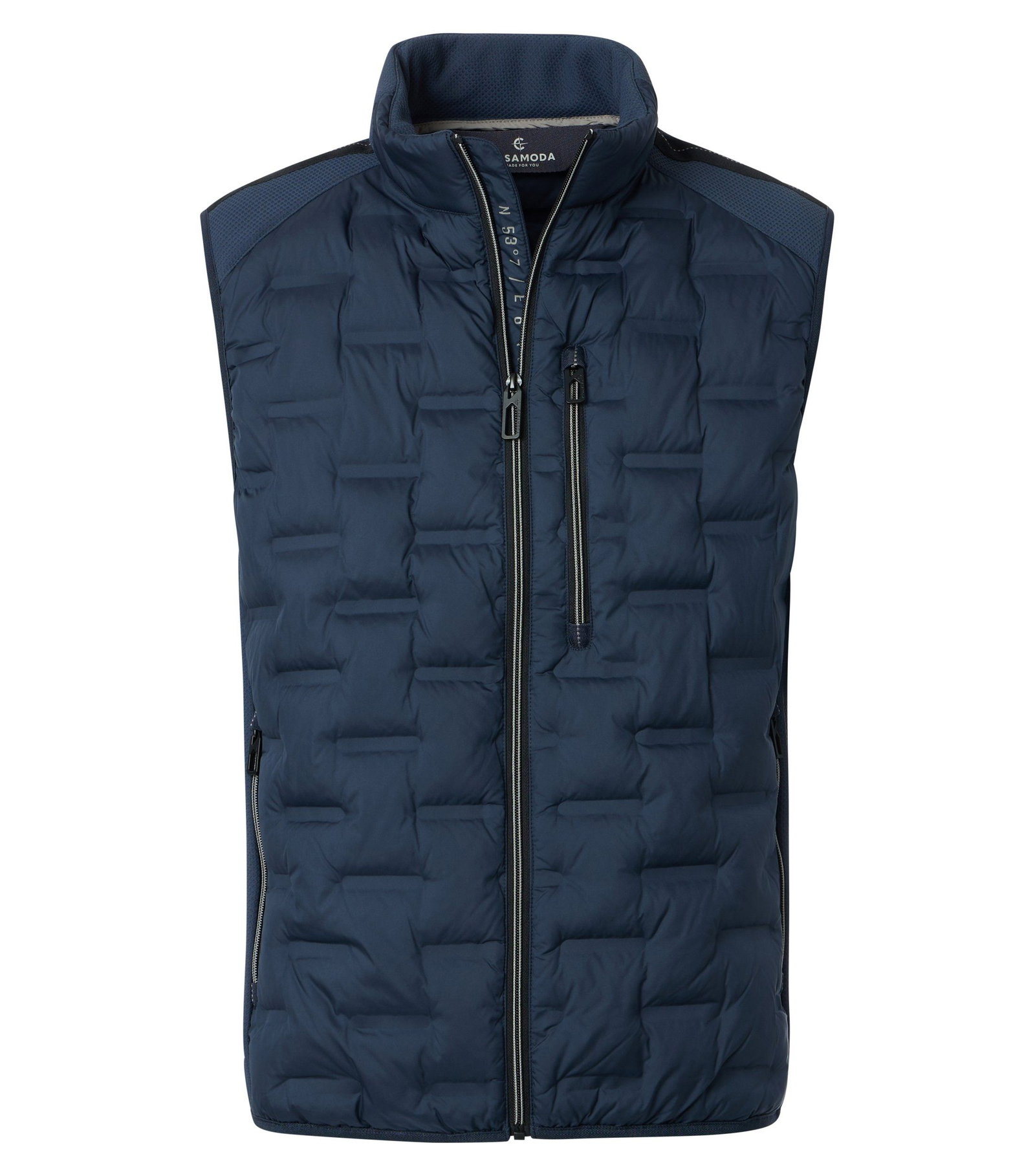 d5181a67e68975b5134d6a8525db5f27 Casa Moda | Casa Moda Weste | L | blau