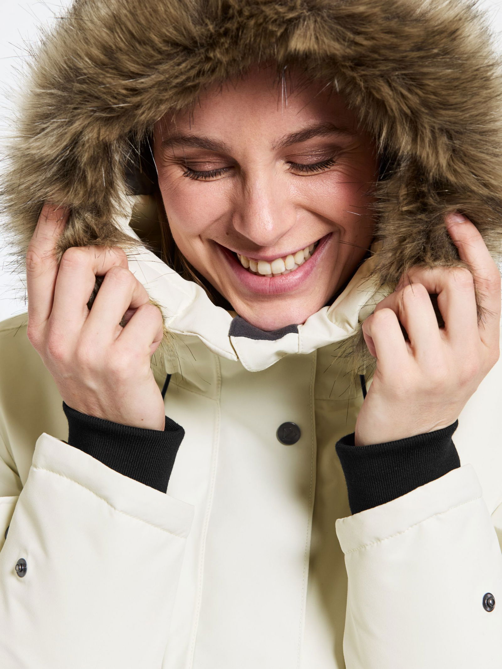 Didriksons | Didriksons Parka "Erika" | 46 | white foam