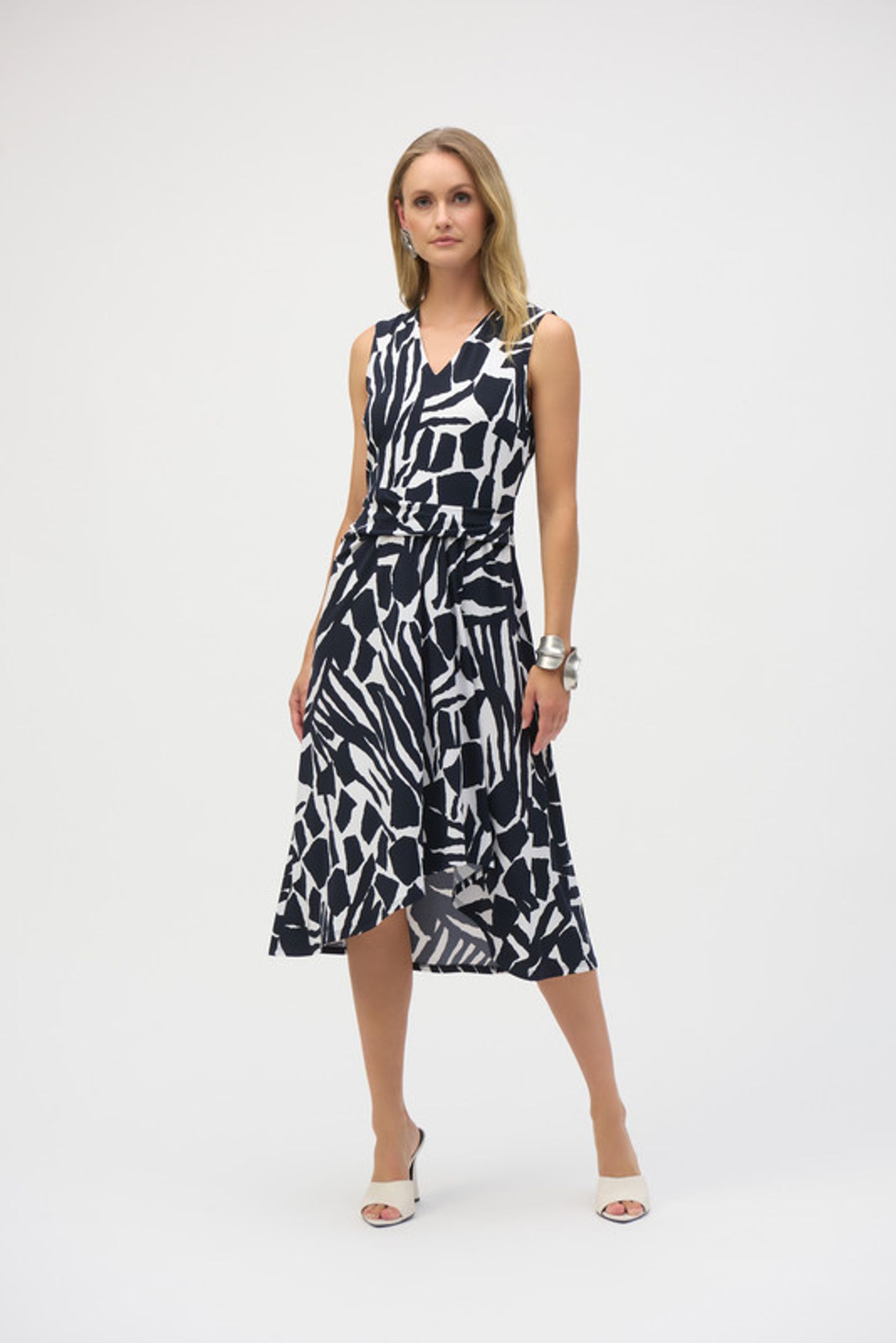 Joseph Ribkoff |  Joseph Ribkoff Freizeitkleid  | 44 | vanille/marine