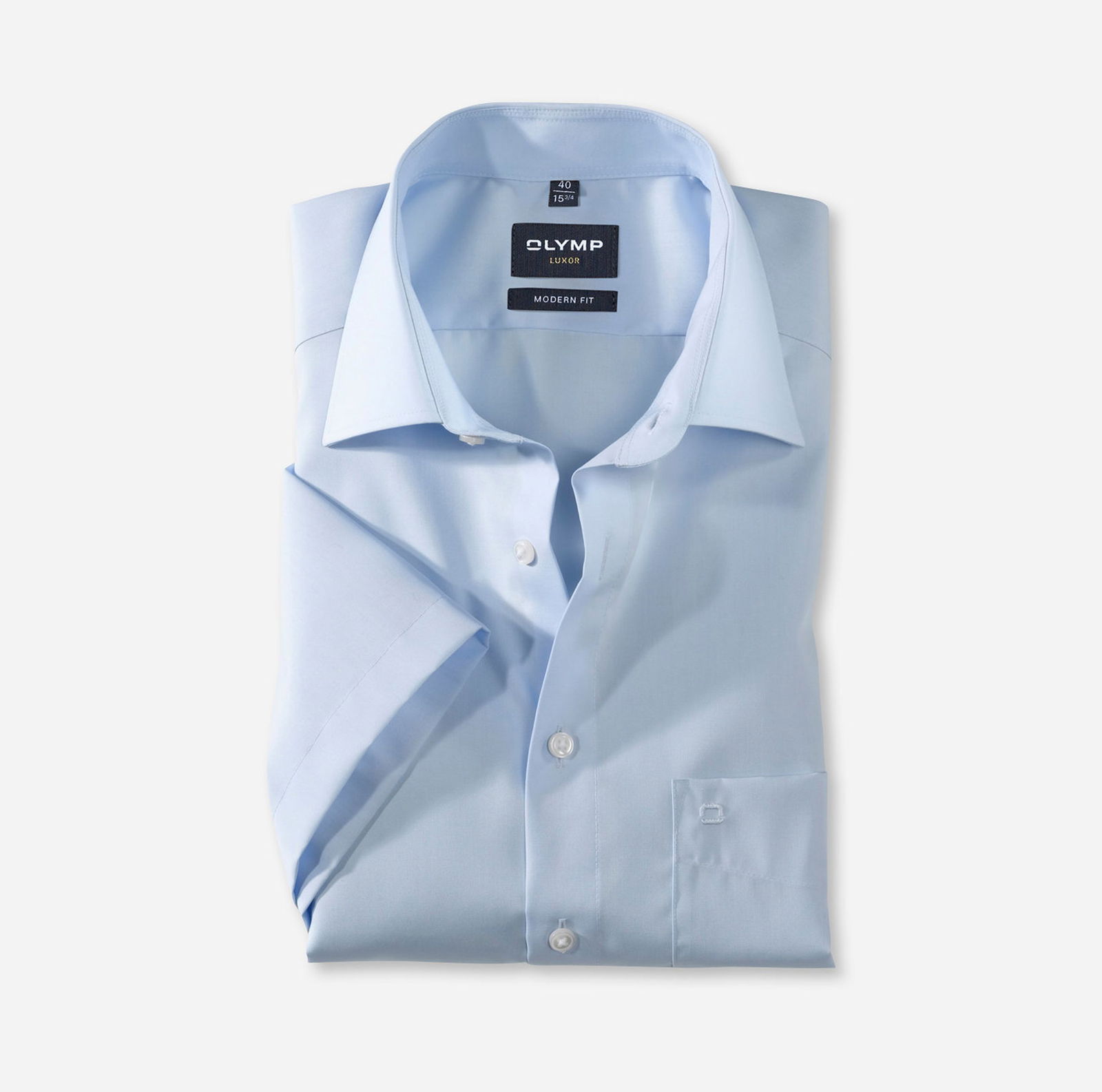 Olymp |  Olymp Hemd Modern Fit  | 44 | blau