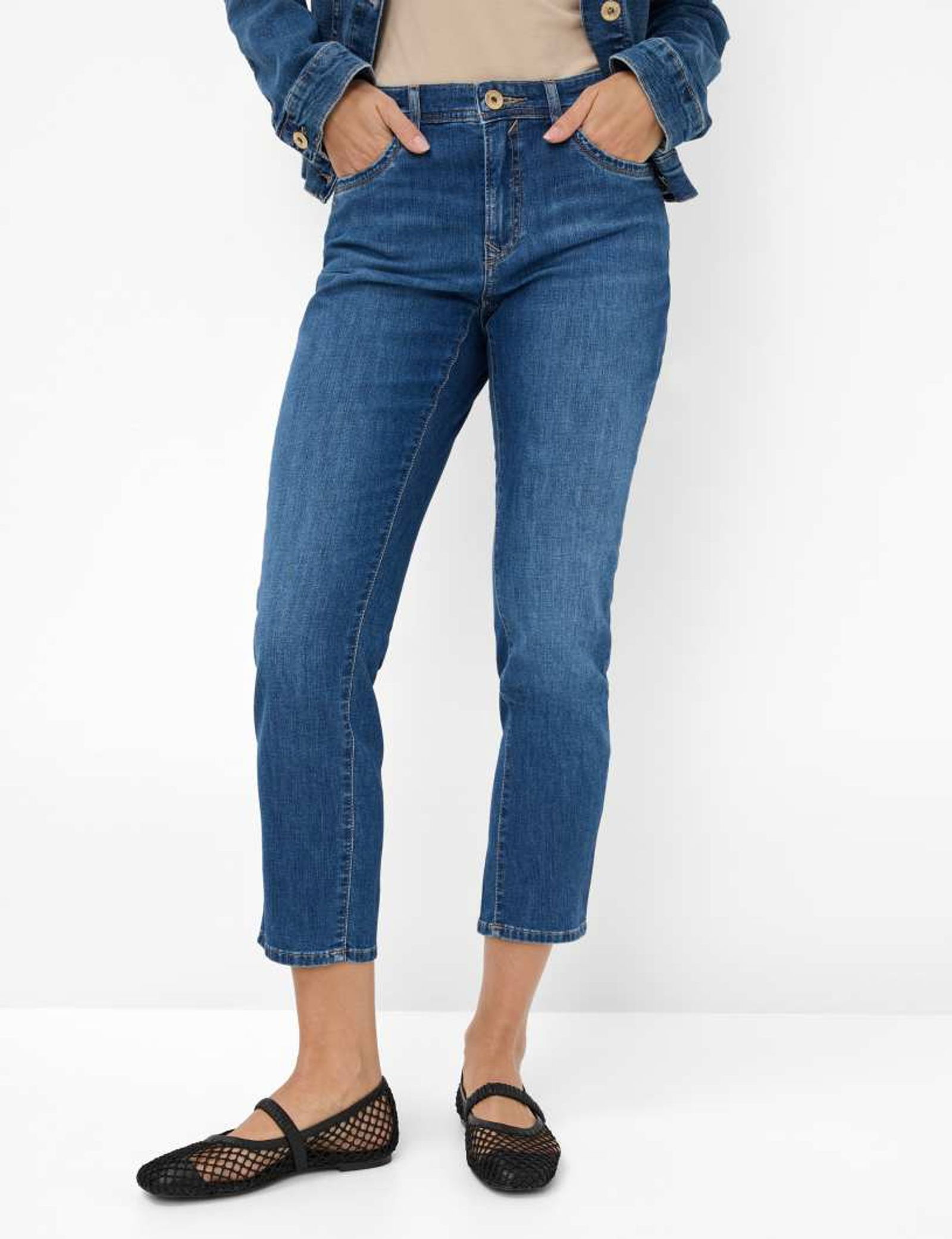 Brax |  Brax 7/8-Jeans Style "Mary S" | 44 | storm