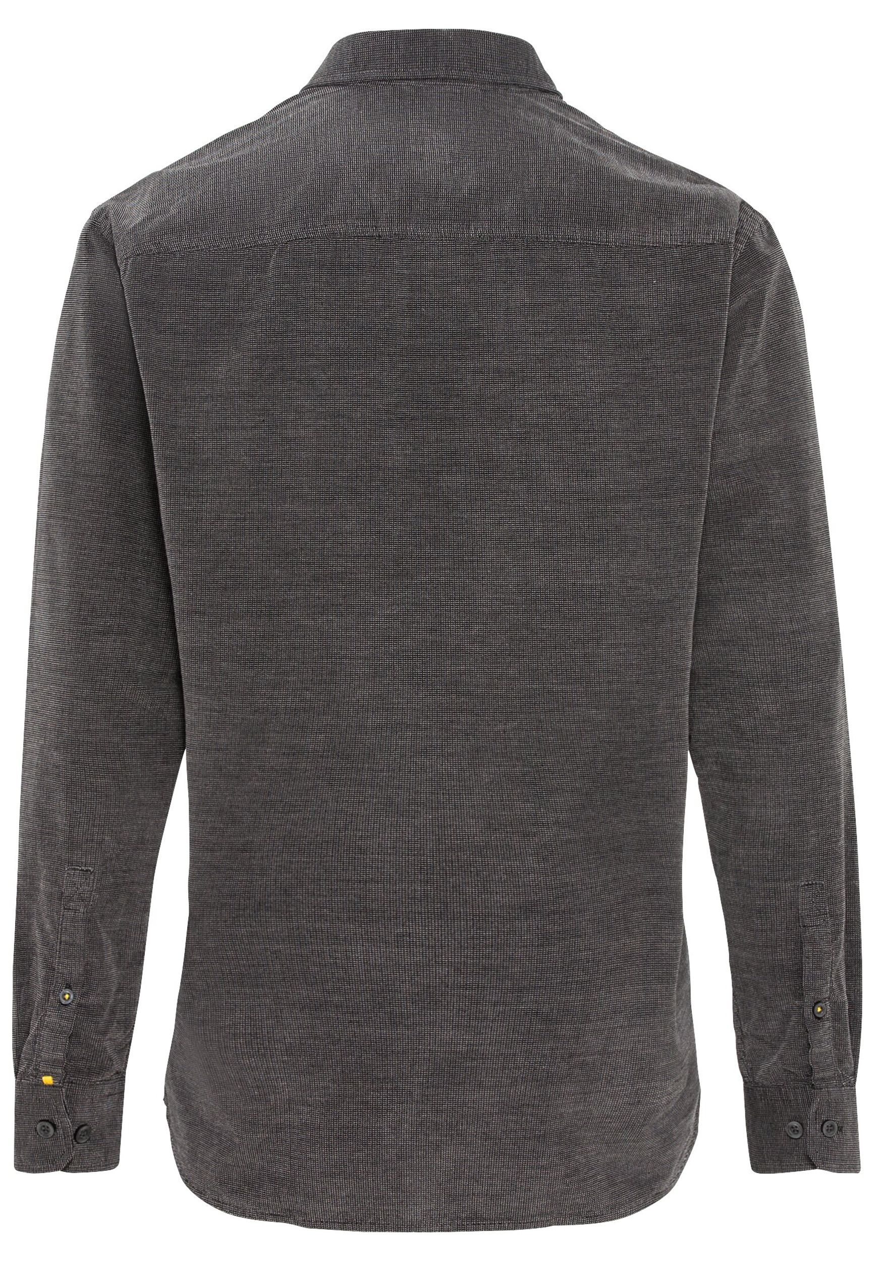 Camel Active |  Camel Active Hemd Regular Fit  | XXL | asphalt