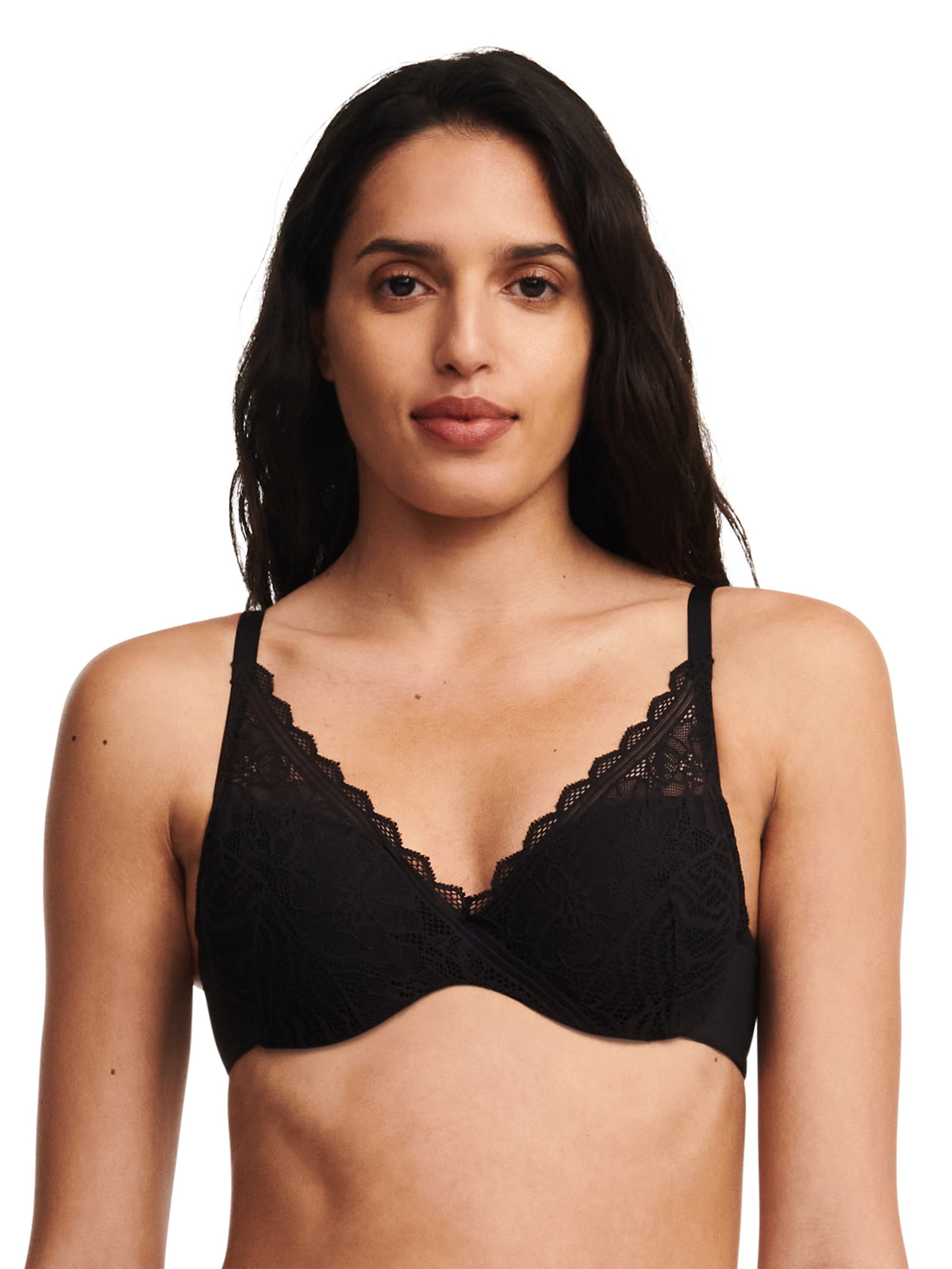 FLORAL TOUCH LI BH SCH. MIT BUEG. BEDECKEND MEMORY, SCHWARZ #1