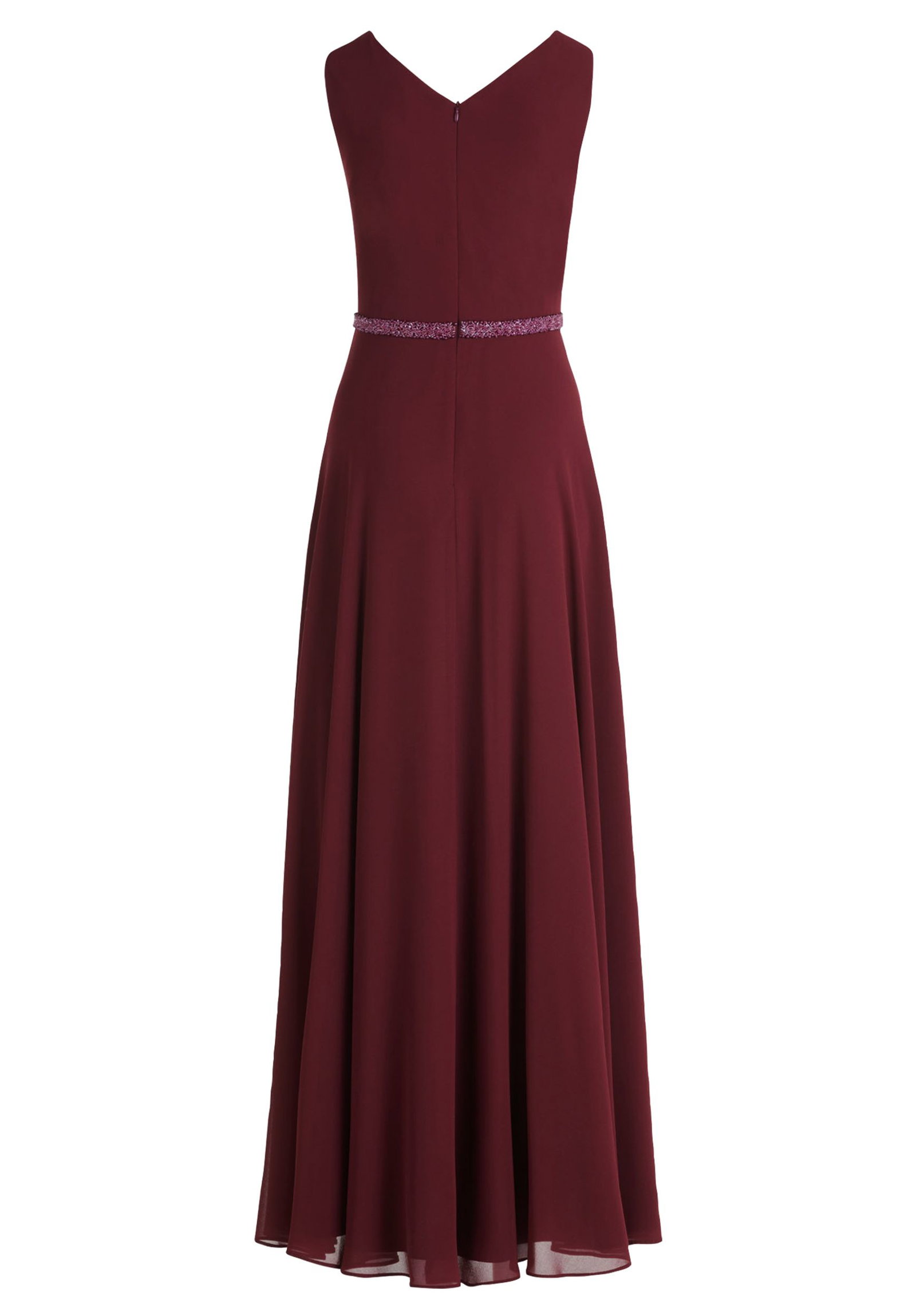 56e1dce4bdf2ffa8f0be315cd7bfeb5b Vera Mont | Vera Mont Langes Kleid | 42 | deep wine