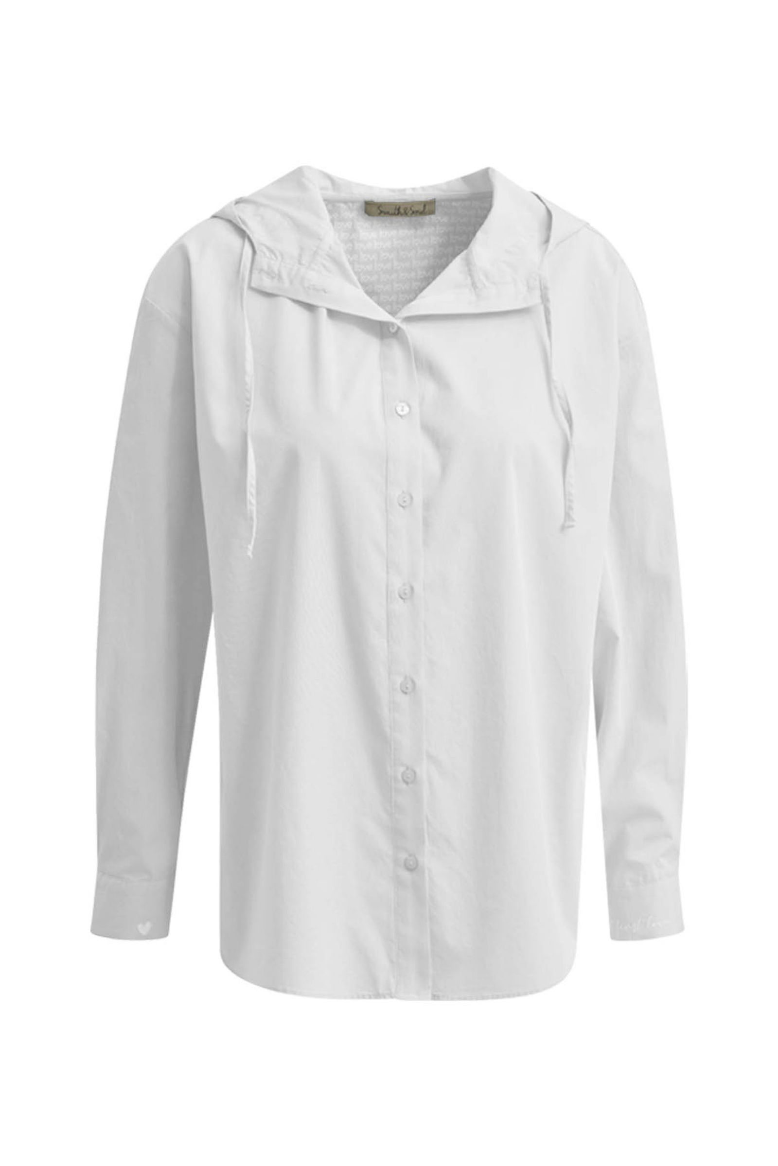 Smith&Soul |  Smith&Soul Druckbluse  | XXL | white