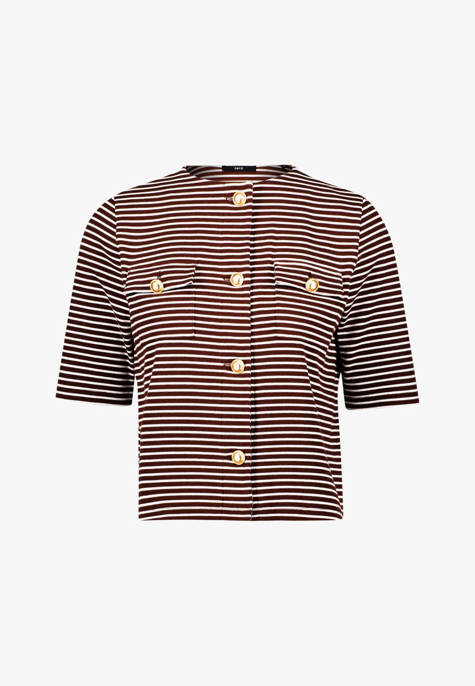 Zero |  Zero Blazer-Jacke | 34 | browncream
