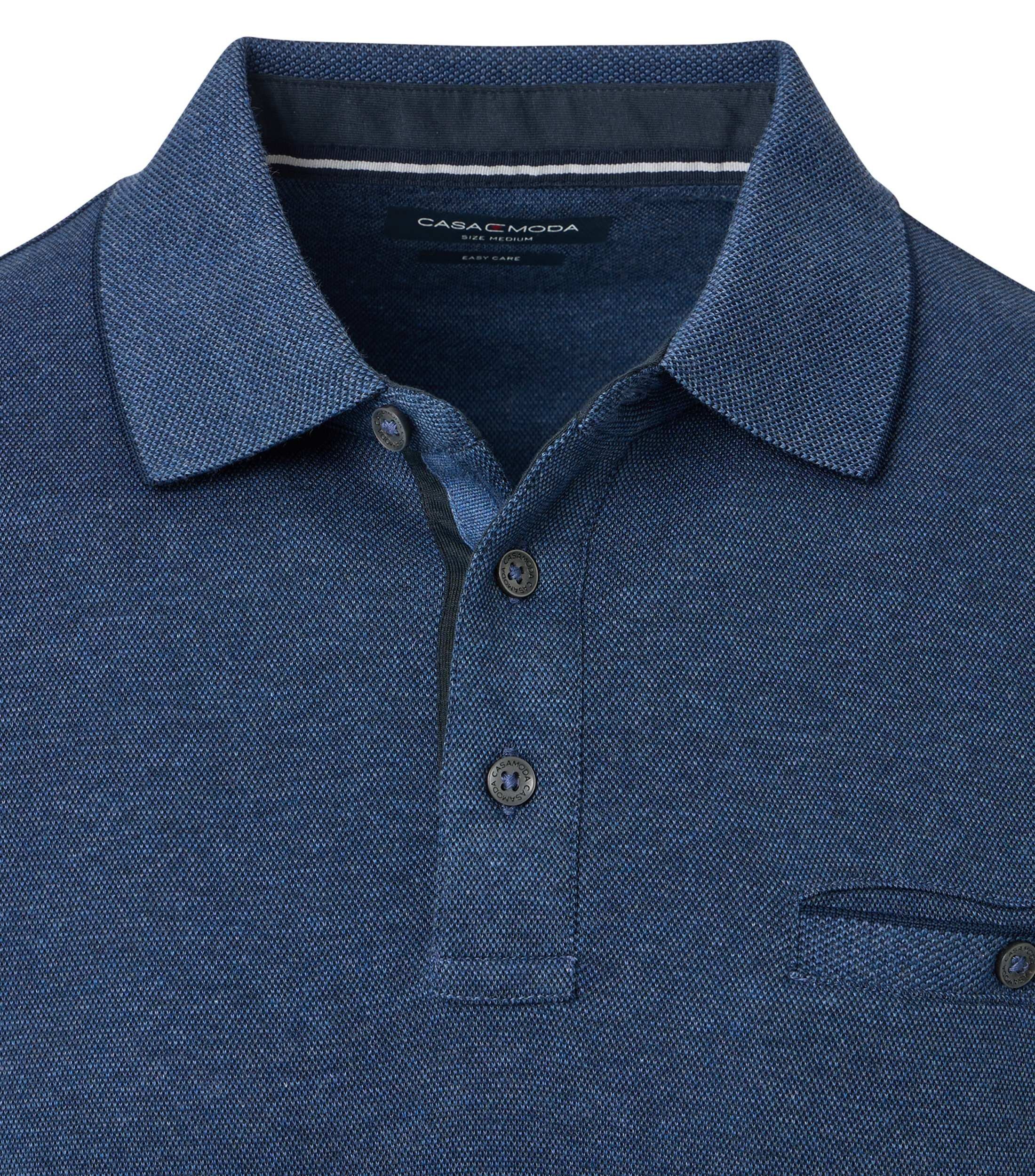 Casa Moda |  Casa Moda Poloshirt  | M | blau