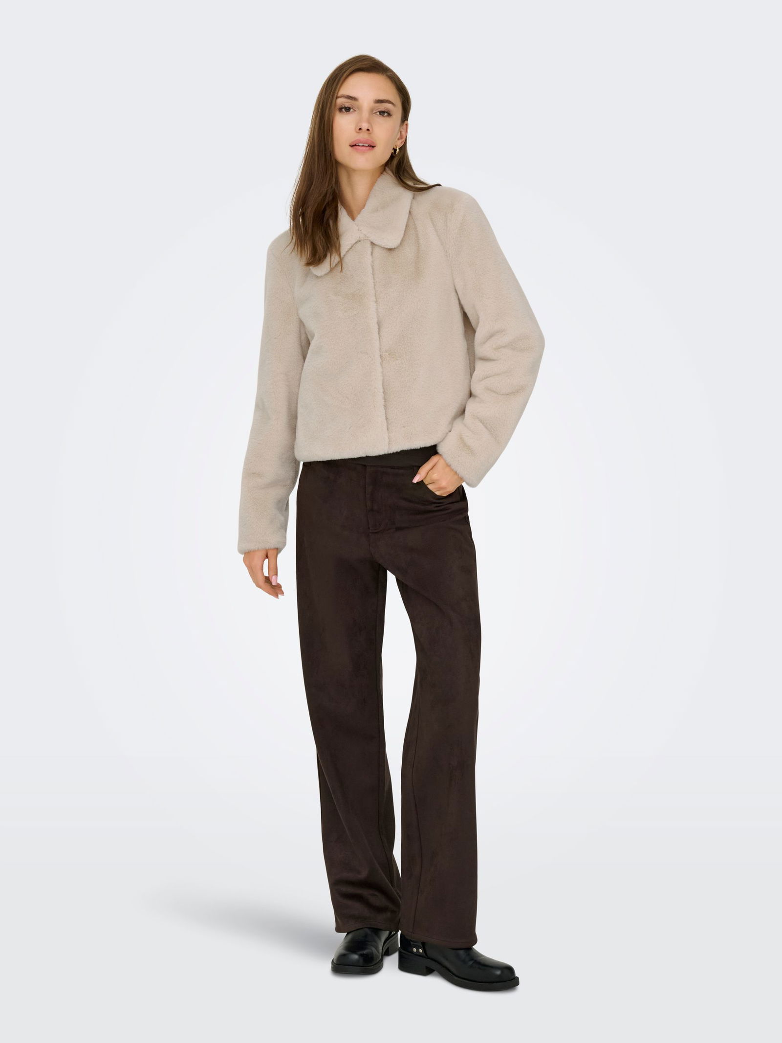 JDY | JDY Wollmantel | L | moonbeam